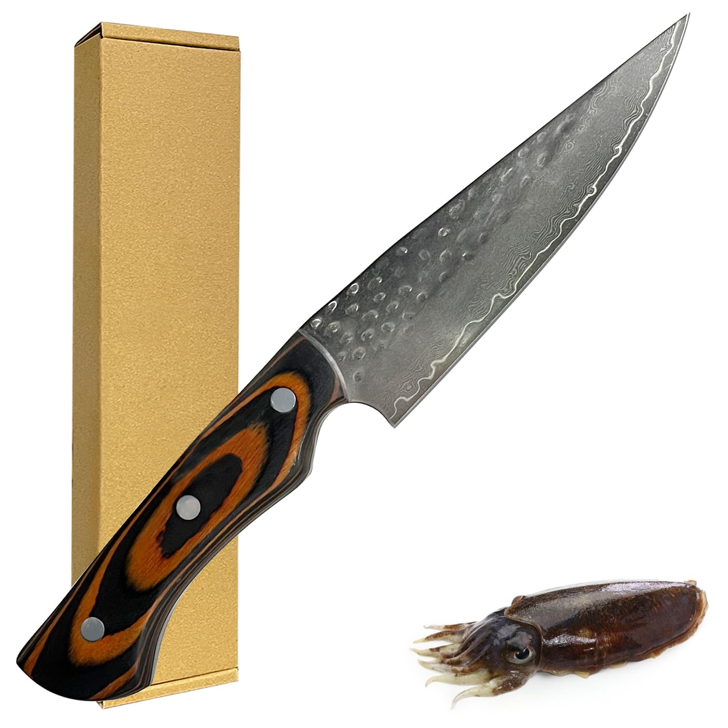 Utaki フルーツナイフ・ペティナイフ ダマスカス 筋引・スライサー 【Evelynn・イヴリンI ...