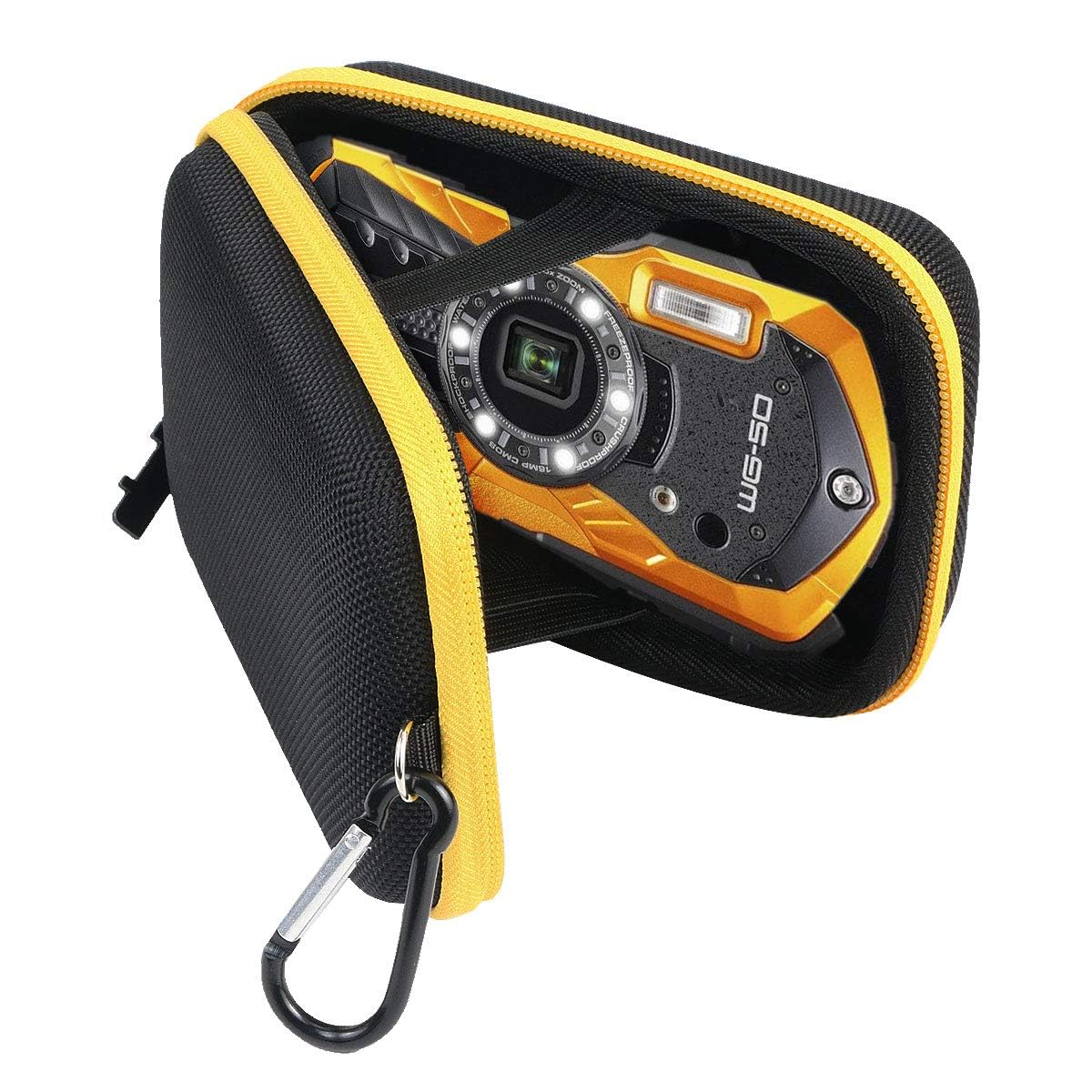 Rakuten - Khanka 専用保護収納ケース 互換品 RICOH リコー WG-80/WG-70/WG-60/WG-50/WG-40/WG-30 デジタルカメラ（ケースのみ）