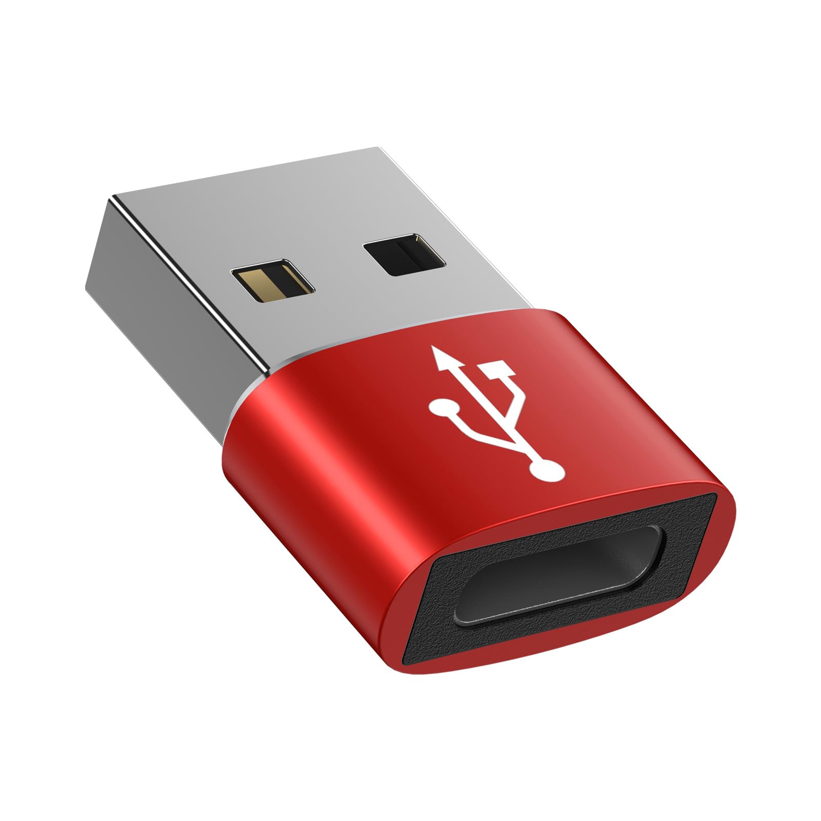 USB Type-C 変換アダプタ USB タイプC （メス） To USB 2.0（オス） 変換 [ QC3.0 急速充電・高速データ転送同期] Windows 10 / Mac OS MacBook iPad Pro iPhone 13/12/11 P