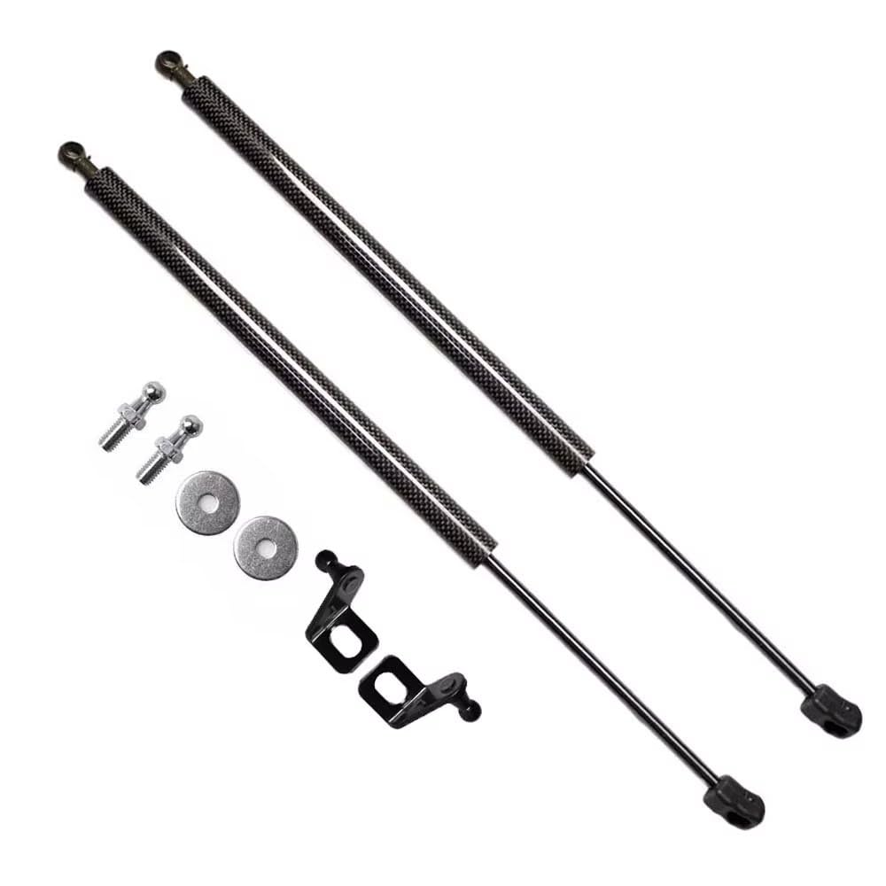 XIANGSHANG アリア Ariya FE0型(FE0 SNFE0) ボンネットダンパー フードダンパー 車いじり ボンネットフードダンパー 日本語取付説明書 左右セット 2本組 黒カーボン [並行輸入品]