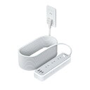 延長コード 10m 電源タップ usb-c たこあしコンセント テーブルタップ TESSAN 9個AC口 1個タイプCポート 2個USBポート 電源コード OA type-c タコ足配線 マルチ 一括スイッチ付き 壁掛け/卓上に