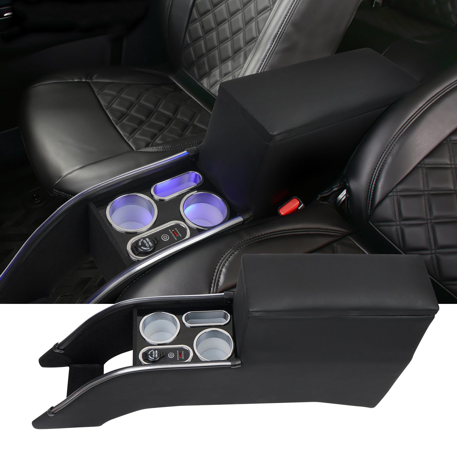 YESHMA コンソールボックス 車 アームレスト フリード ハイブリッド e:HEV GT GT系 2024年6月・ 適用 G..