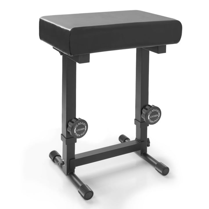 Rxakudedo ピアノ椅子 調整 ピアノベンチ 調節可能なスツール ・ ピアノキーボードスタンド用音楽キーボードベンチシート ブラック PU パッド入りクッション付き 快適でソフト