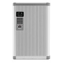 MXBAOHENG キーボックス テンキー式 暗証番号 カードキー 壁掛け 鍵収納ボックス 電池式 鍵保管キャビネット 緊急解錠キー付き アラーム機能 盗難防止 不動産 オフィス用 大容量 (32キー)
