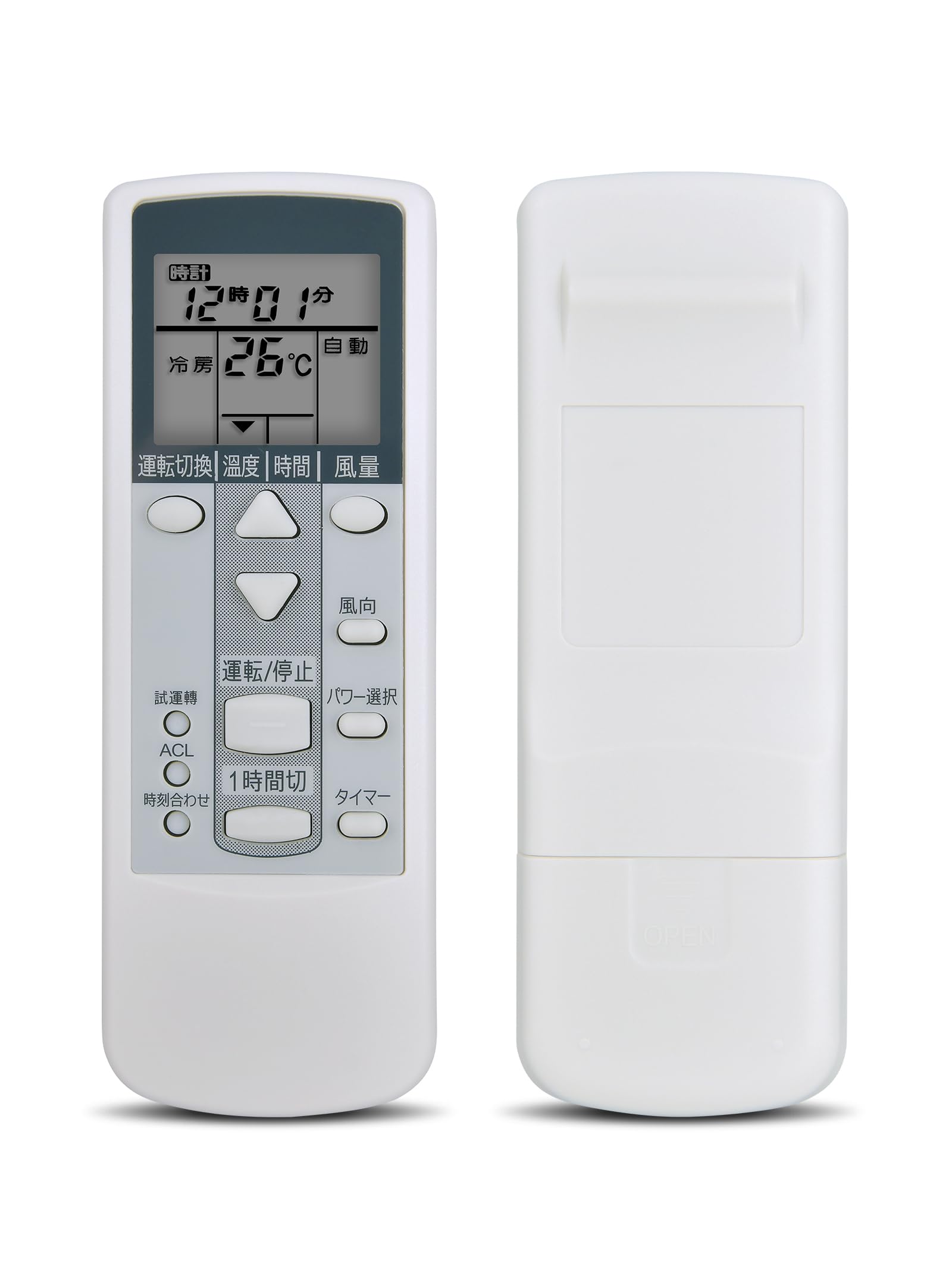 Rakuten - AVTVA エアコンリモコン for FUJITSU 富士通ゼネラル AR-DJ1 AS22GPB AS25GPB AS22DPB AS25DPB対応