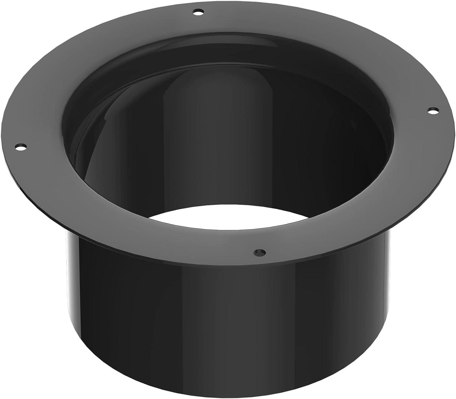 Okryain ダクトフランジ 給気フランジ ダクトコネクター 75mm 100mm 150mm パイプ用フランジ コネクタ..