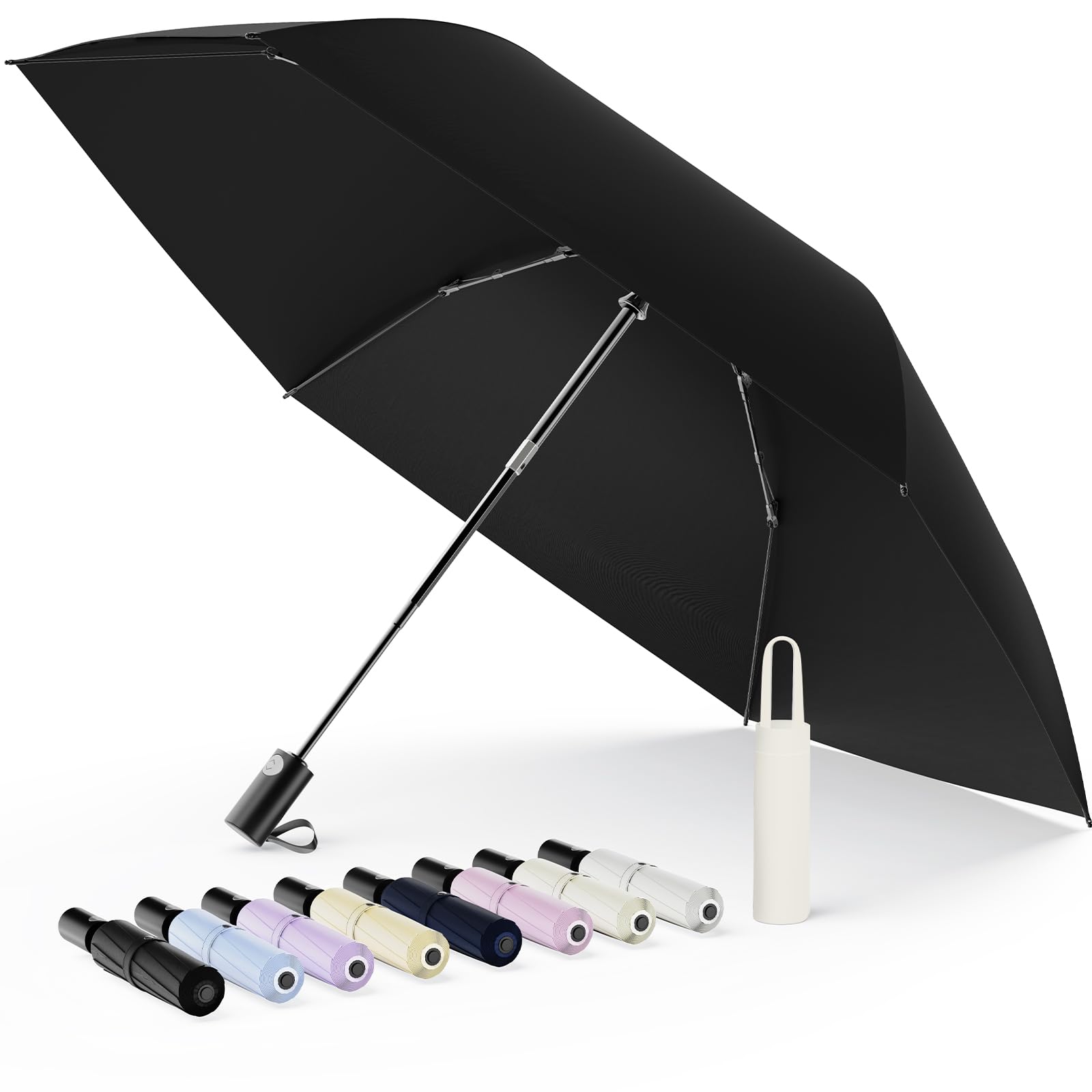 【現役皮膚科医監修 JIS認証&段階収納】日傘 UVカット100遮光遮熱 折り畳み傘【業界初!安全式自動開閉】ALwgreen折りたたみ傘 大きい超軽量 熱中症...