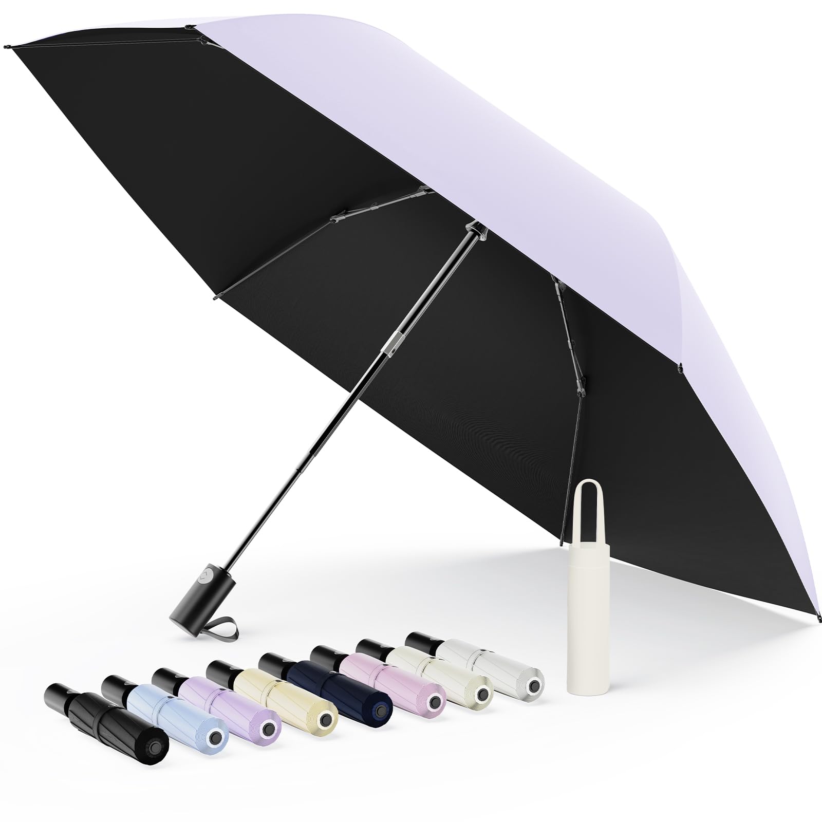 【現役皮膚科医監修 JIS認証&段階収納】日傘 UVカット100遮光遮熱 折り畳み傘【業界初!安全式自動開閉】ALwgreen折りたたみ傘 大きい超軽量 熱中症...