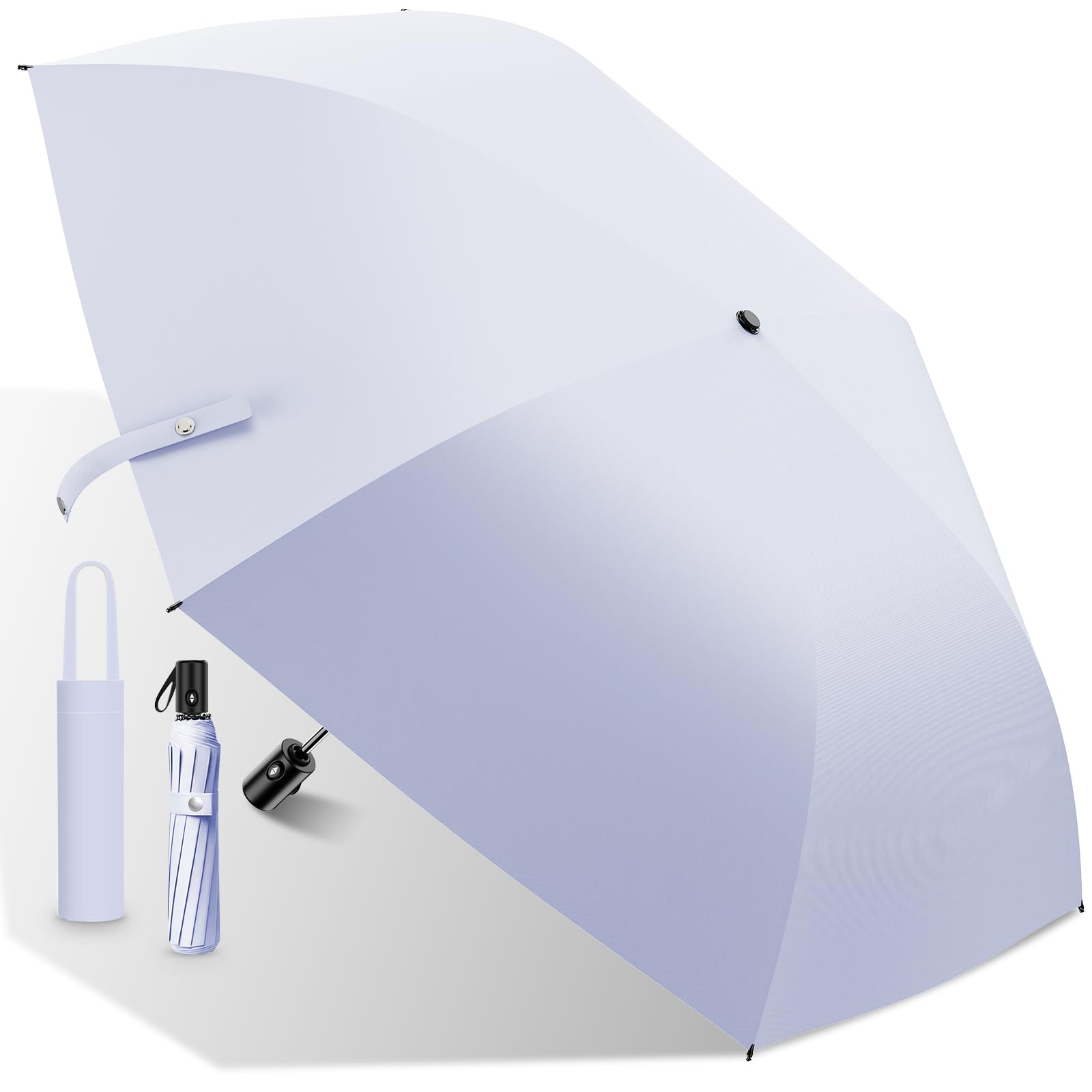 日傘UVカット100遮光遮熱 200g超軽量【最涼の日傘・UV0・JIS認証】折り畳み傘 日焼け止め 肌を守る 暑さ対策 ワンタッチ自動開閉 折りたたみ傘 耐風...