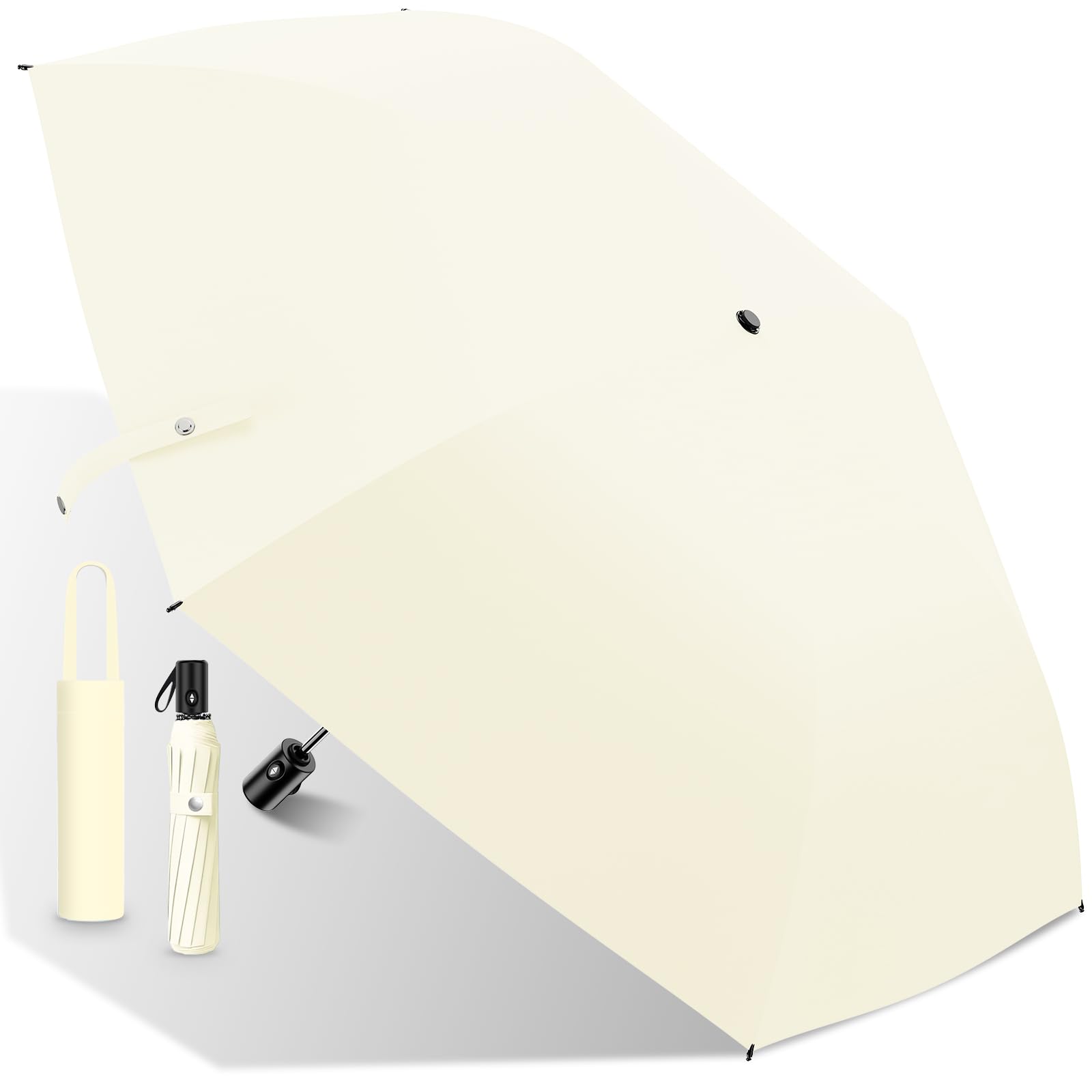 日傘UVカット100遮光遮熱 200g超軽量【最涼の日傘・UV0・JIS認証】折り畳み傘 日焼け止め 肌を守る 暑さ対策 ワンタッチ自動開閉 折りたたみ傘 耐風...