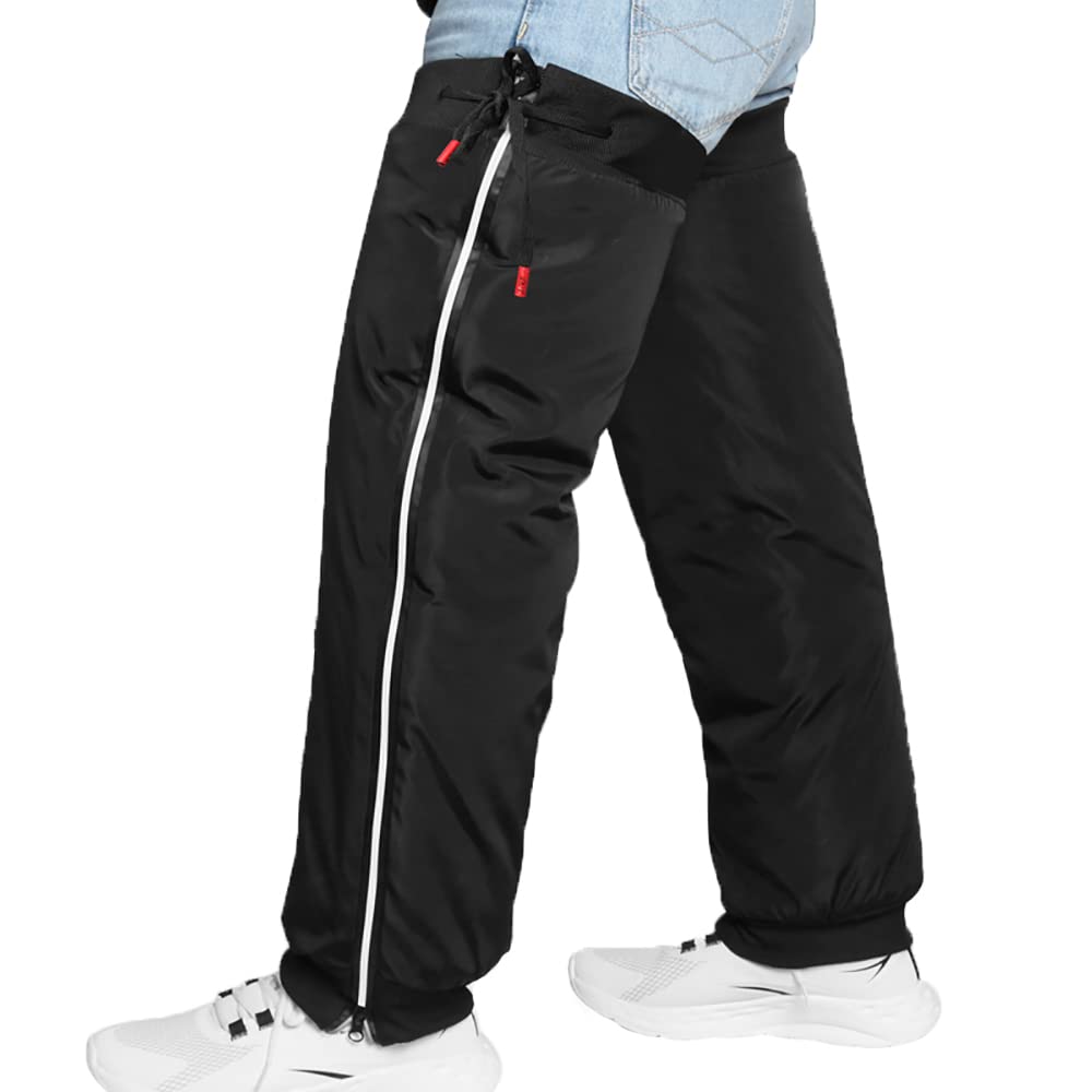 zmayastar レッグウォーマー レッグカバー 防寒膝サポーター 防水 防寒 防風 バイク 自転車 汎用 保温性 男女兼用 ZM-BNHX-010A