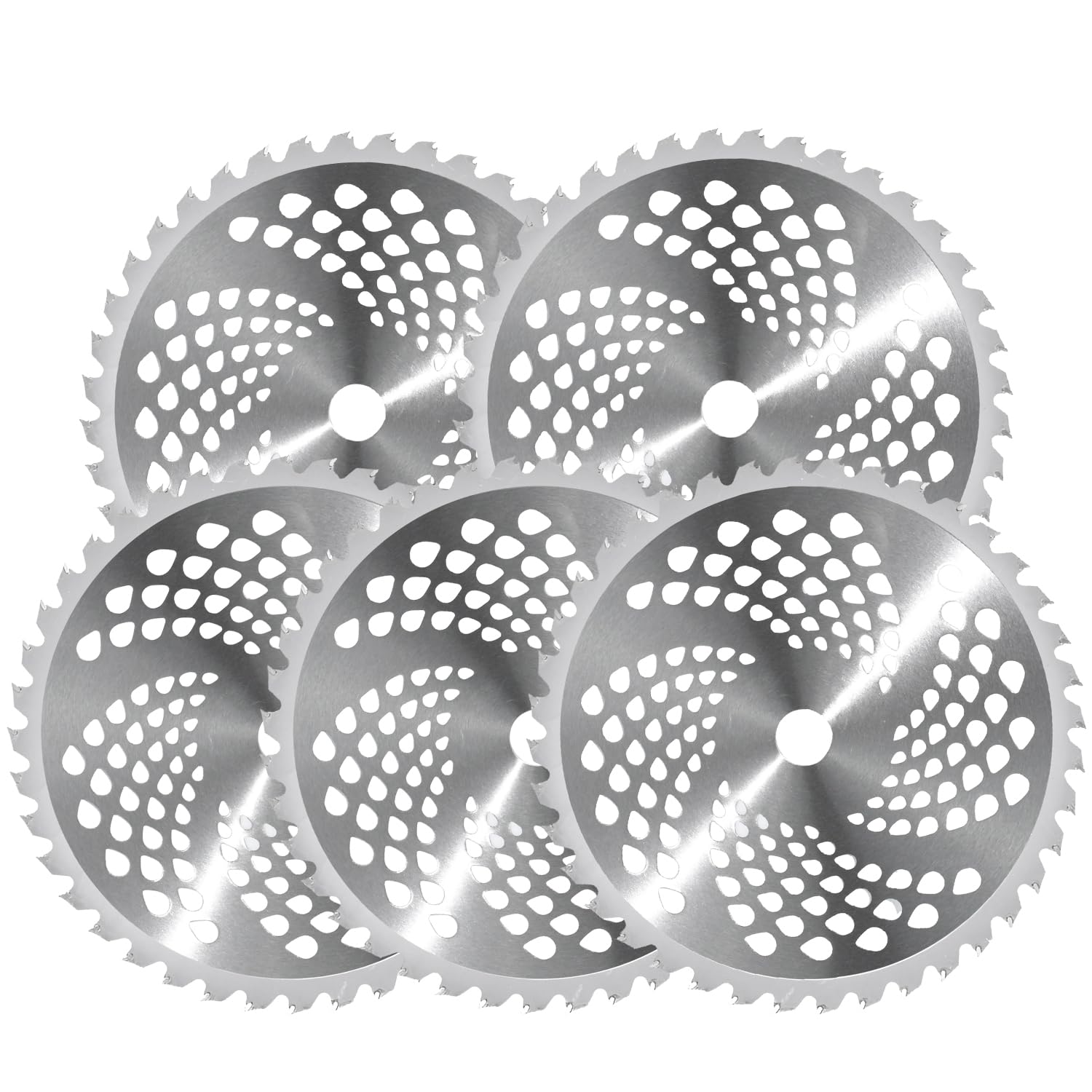 Chaoxinyizu 草刈り機 替え刃 草刈用 チップソー 5 枚セット 草刈り機の刃 外径255mm×40T 刃数 耐久性 ..