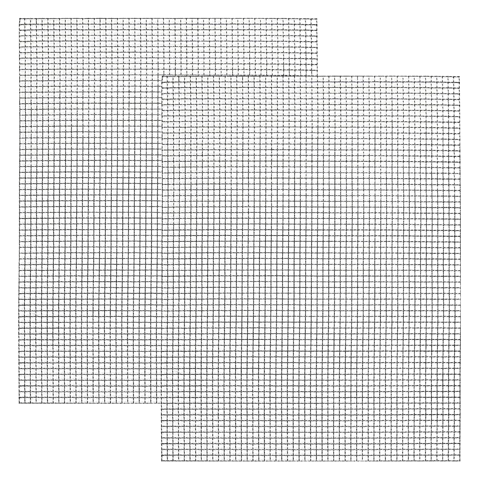 樂天商城 - YFFSFDC ステンレスメッシュ 網目1mm 20メッシュ高硬度濾過網 平織金網換気耐食 耐高温 錆びない 防鼠 防虫ネット家庭用 建築用ネットA4サイズ2枚セット