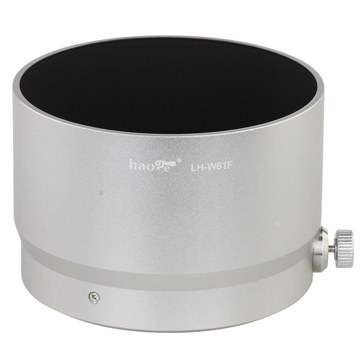 Haoge lh-w61 F Metal Lens Hood Shade for Olympus M。ZUIKOデジタルEd 75 mm F / 1.8レンズシルバー