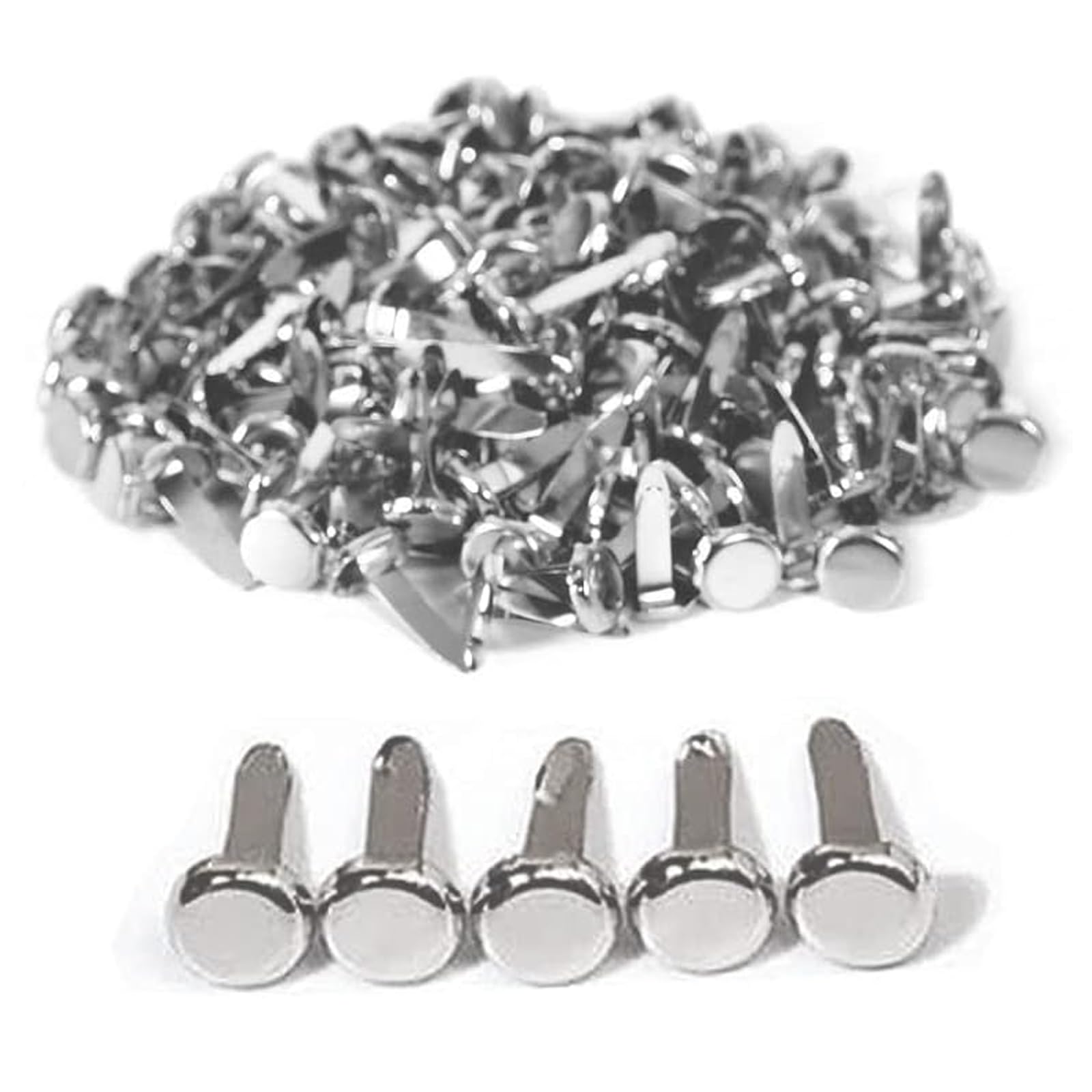 LIKENNY 割りピン 8mm×12mm 鉄製 留め具 画鋲 割鋲 画びょう 虫ピン DIY アクセサリー クラフト用 固定..