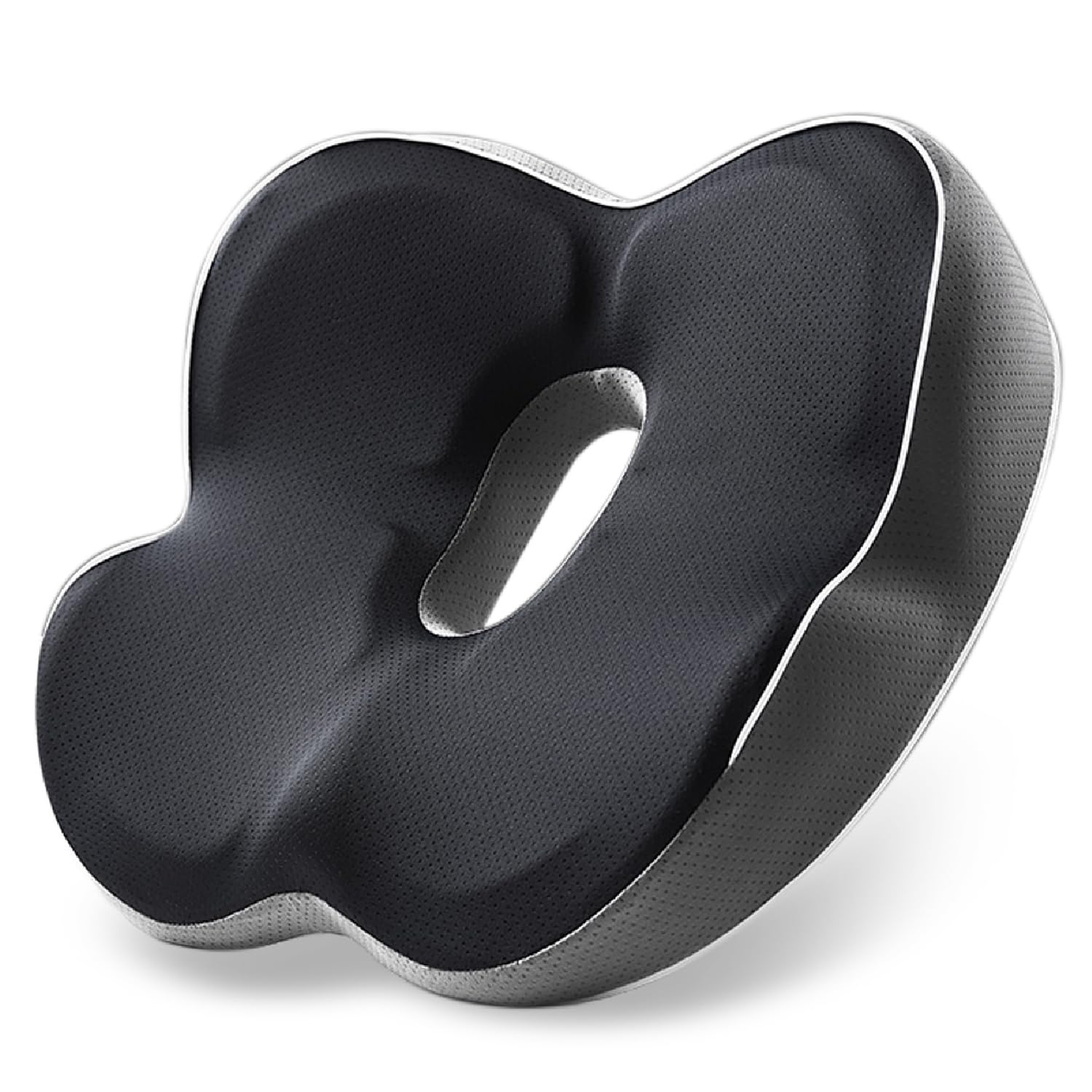 Gadeel 椅子クッション 低反発 座布団 お尻が痛くならない チェアパッド 腰痛 姿勢矯正 産後 痔 高通気..