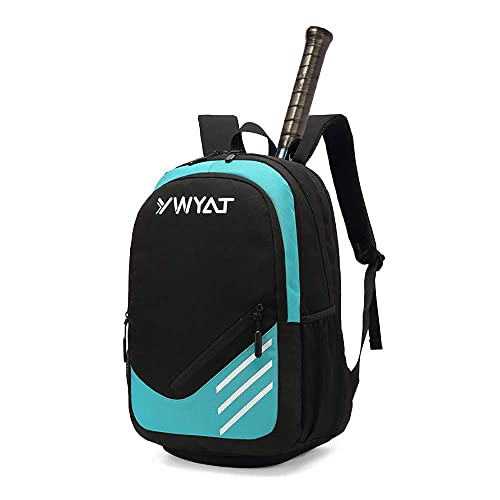 FMAFN テニスラケットバッグ バドミントン リュック バックパック ケース スポーツ ラケット2本収納 靴..