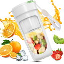 Aliliy ジューサー ミキサー 小型 ジューサー スムージー 氷も砕ける 充電式 340ML 一台多役 一人用 お手入れ簡単 持ち運びやすい 野菜 果物 ビタミン 離乳食 健康ダイエット Type-C充電 アウトドア 旅行 出張 オフィス 日本語取扱説