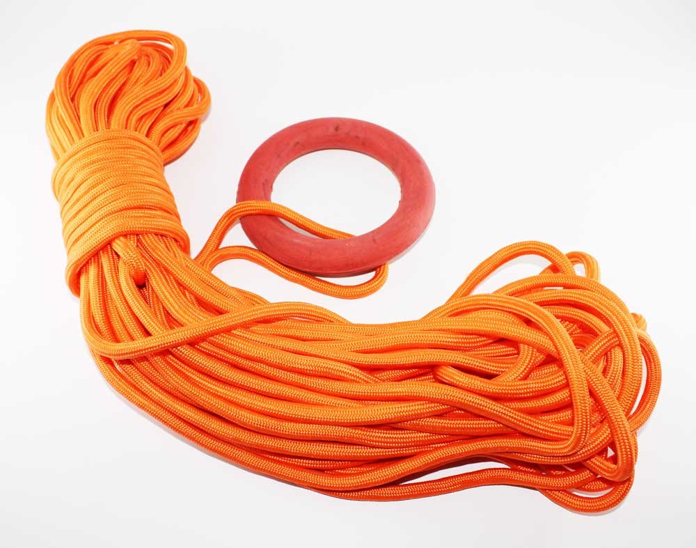 樂天商城 - 水に浮く救命ロープ/浮力ケーブル 30m