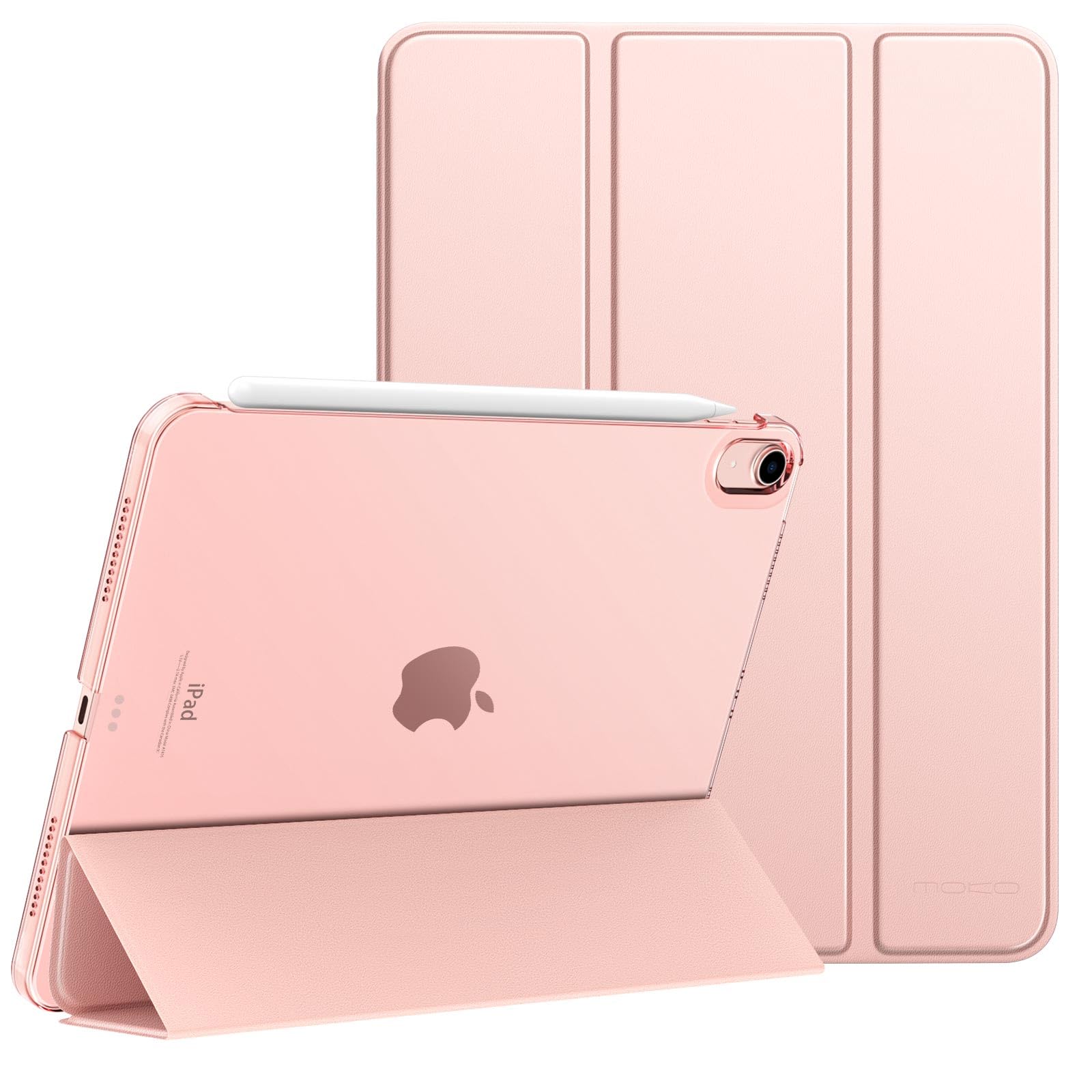 樂天商城 - MoKo iPad Air 11インチ ケース(2025/2024)、iPad Air5/4 10.9インチ ケース iPad Air(M3/M2) 11インチ iPad Air第5/4世代 10.9 カバー 半透明 オートスリープ ApplePencil