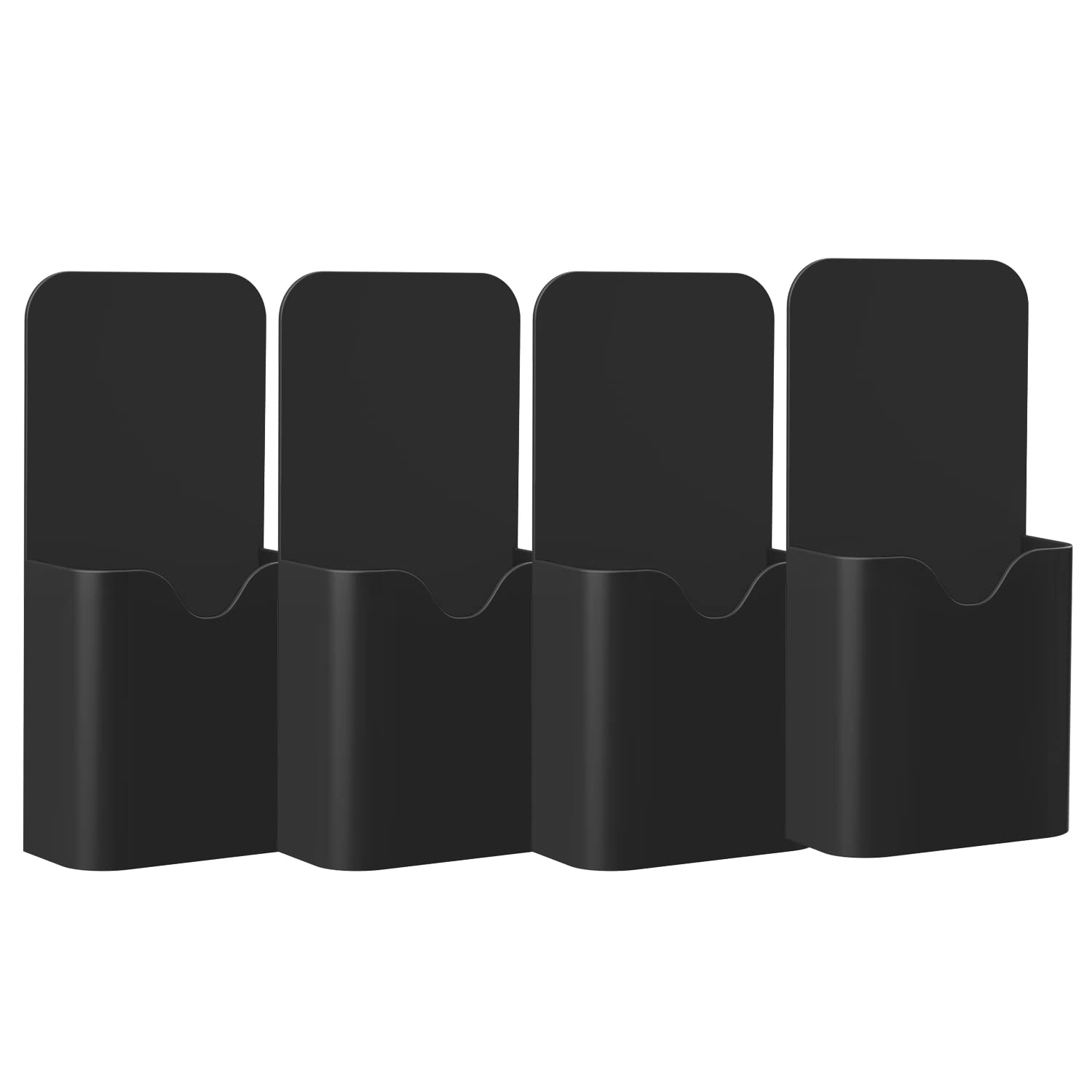 MoKo マグネットポケット 4個セット 壁掛けラック 磁石ポケット ウォールポケット ABS樹脂 磁石ボック..