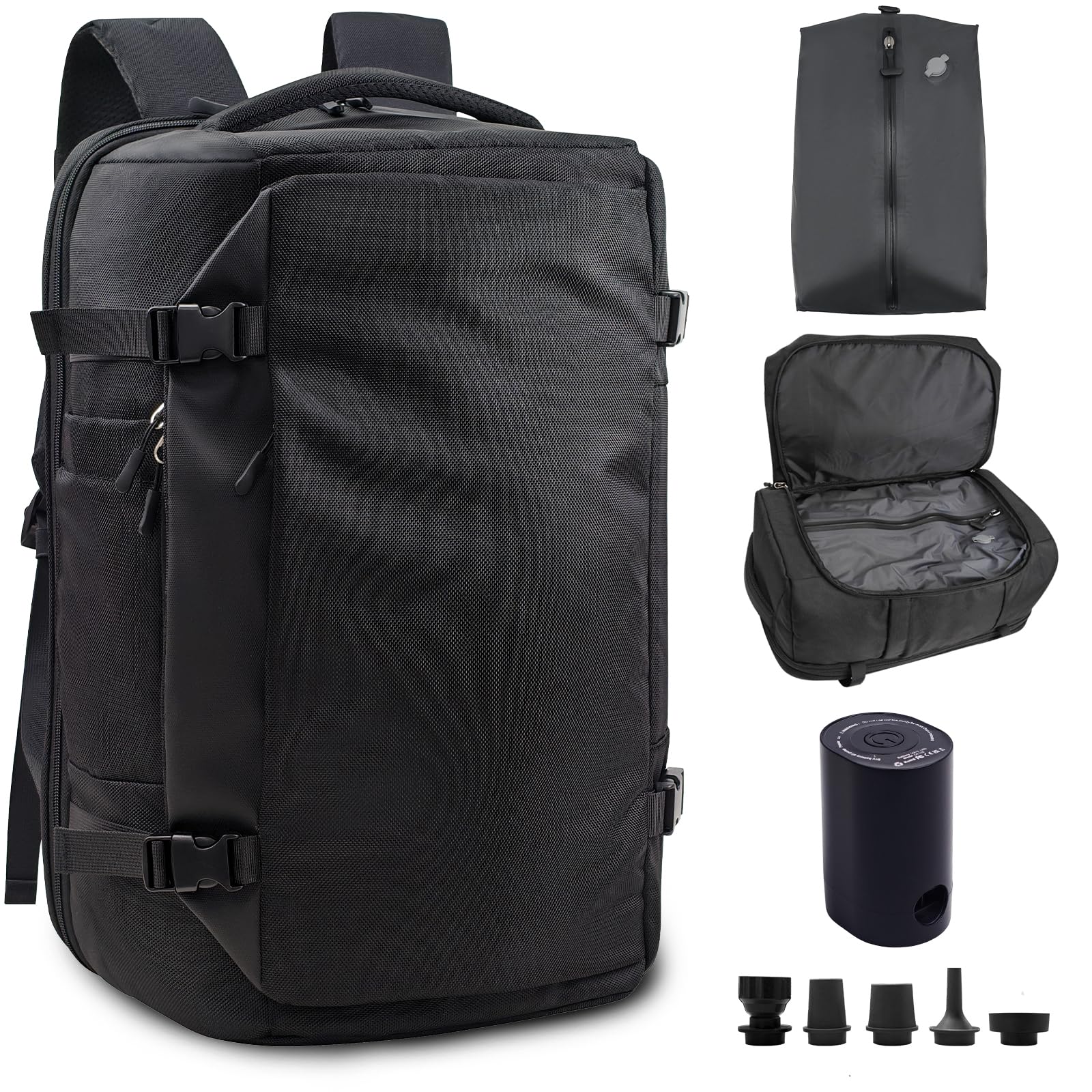 [KINGSLONG] �ӥ��ͥ����å� �������å� ι�� ���å����å� ������ 40-60L ����������� �Хå��ѥå� ��� ¿��ǽ 15.6-17....