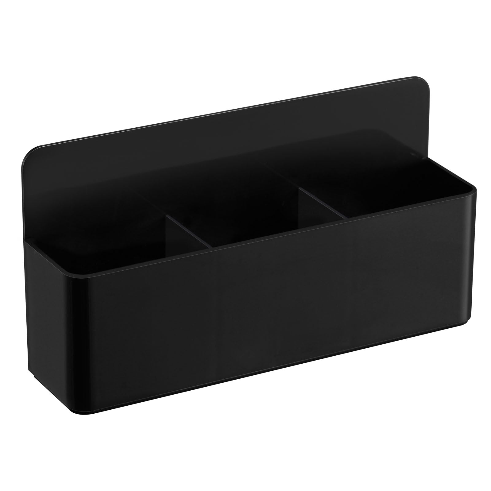 MoKo ストレージラック 磁性収納ラック 壁掛けラック 小物収納 冷蔵庫/ホワイトボード壁面収納 小物入れ マーカー/オフィス用品整理 磁石壁掛け収納ケース Black