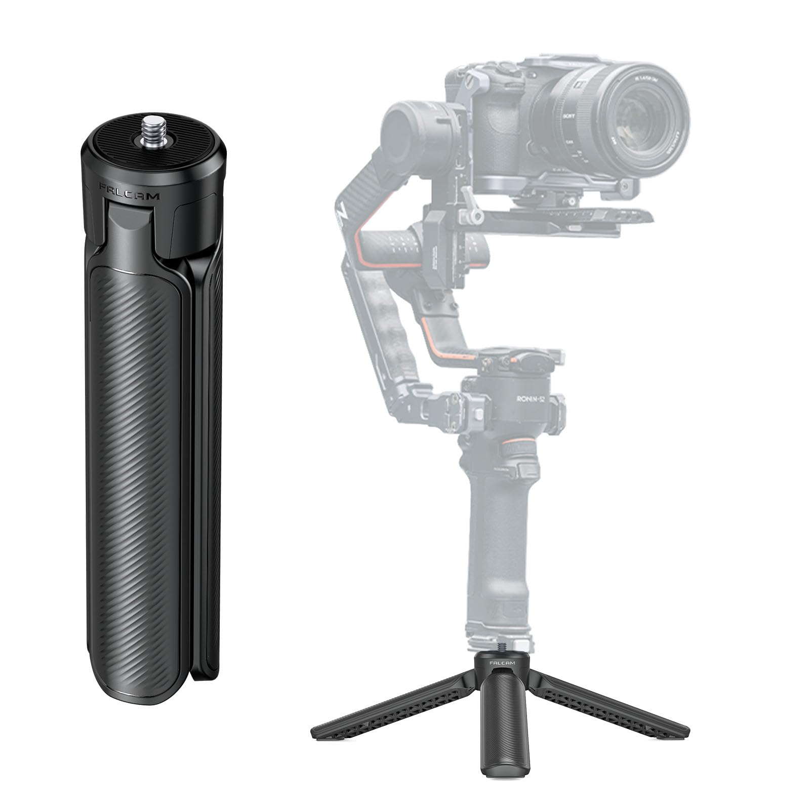 Ulanzi FALCAM ミニ三脚 クイックオープ卓上三脚 ジンバル スタンド 1/4インチネジ 耐荷重5kg コンパクト 持ち運びに便利 スマホ/カメラ/スタビライザー対応 T00A4103