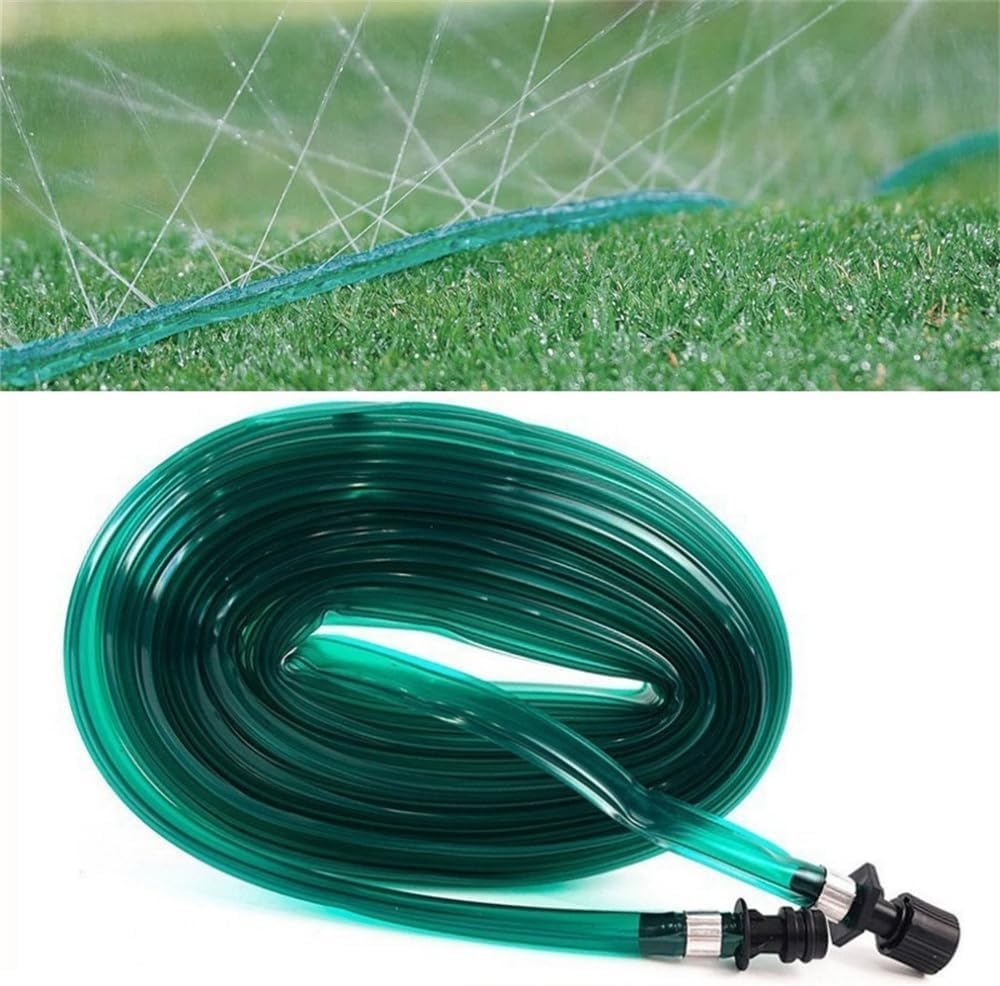 DUOLEIMI 散水チューブ 散水ホース 15m 10m 潅水 チューブ 水やりホース 点滴灌漑 シャワー穴タイプ 芝..