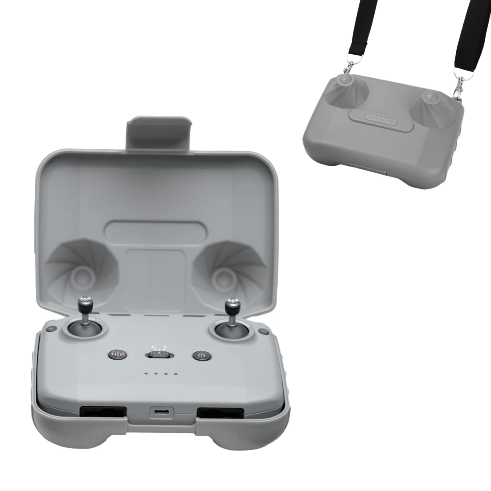 DJI RC-N3・N2・N1 コントローラー用収納ケース ランヤード付き DJI Neoリモコン保護カバー ドローン送..