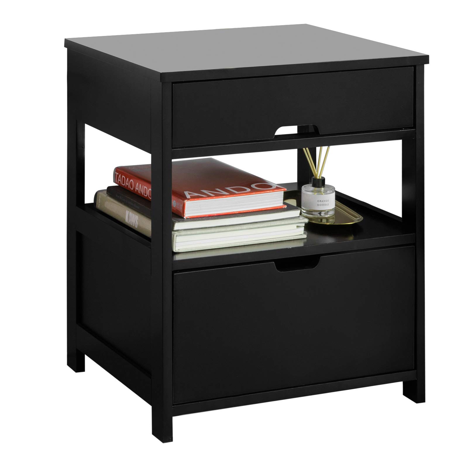 VanVenus㤨SoBuy ٥åɥɥơ֥ ɥơ֥ ʥȥơ֥ ɥ ʥȥ   45cm side table ե ơ֥ Фդ FRG258-SCH/֥åˡפβǤʤ11,362ߤˤʤޤ