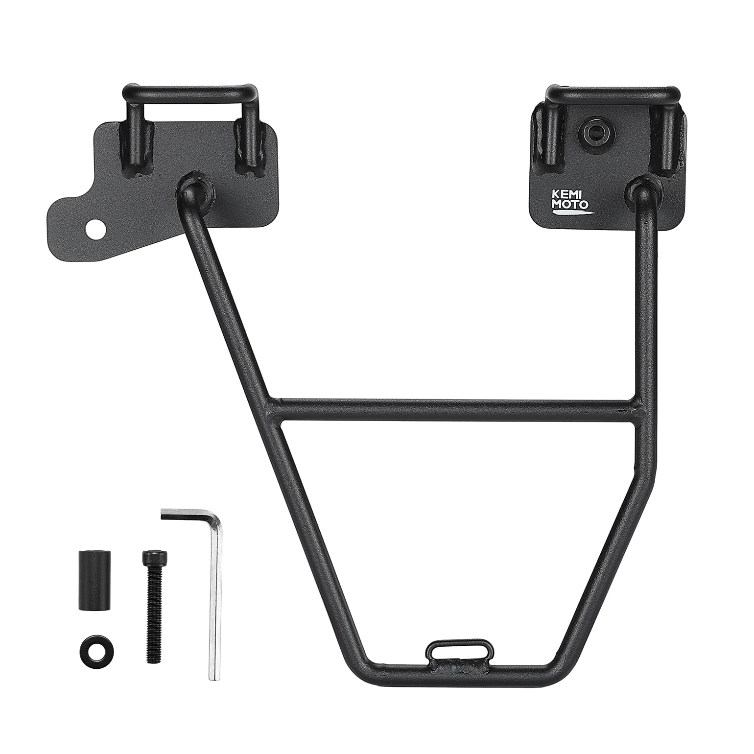樂天商城 - KEMIMOTO バイク用 サイドバッグサポート GB350 左側専用 サドルバッグサポート ホンダgb350 サイドバックサポート (21-24) 高強度 ブラック
