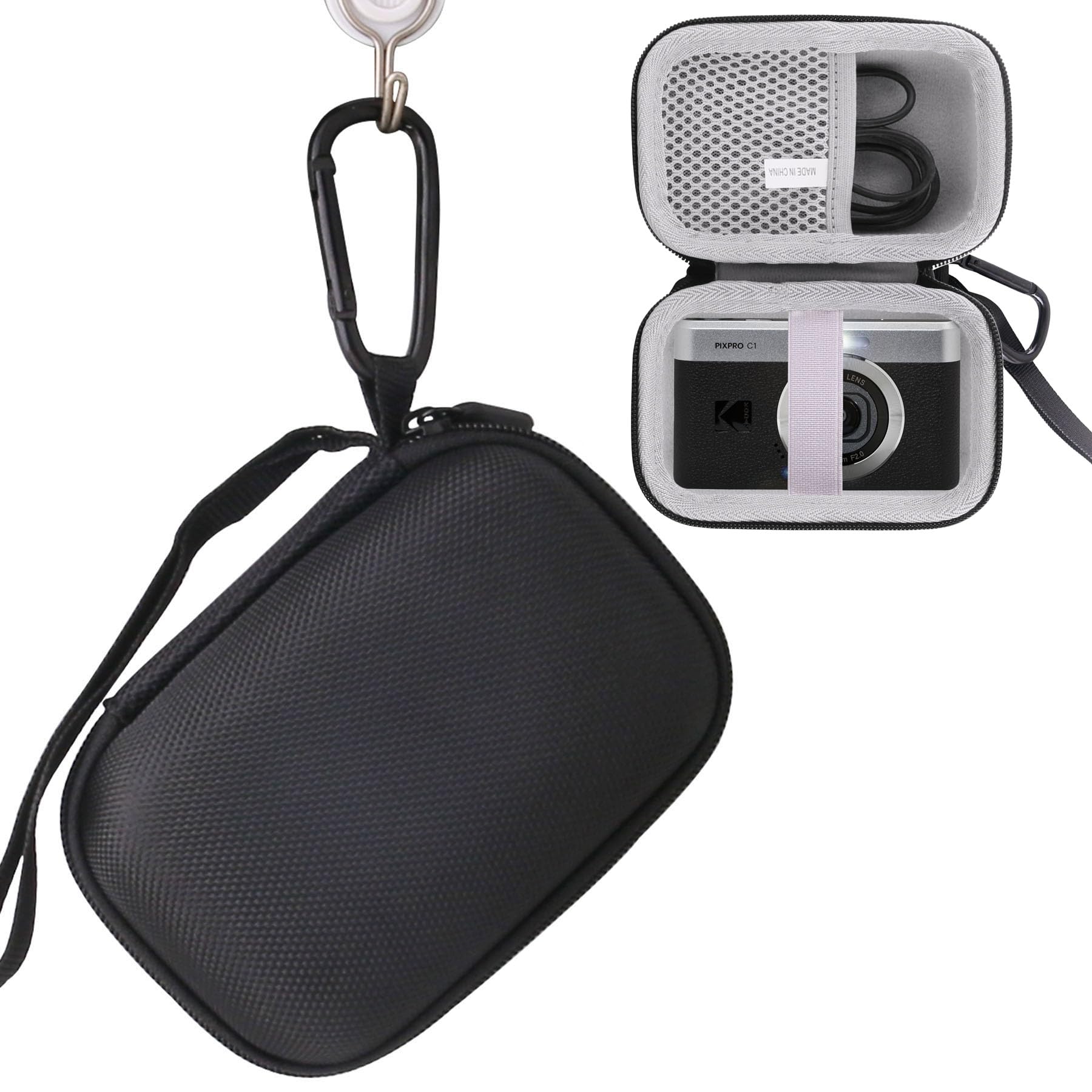 WAIYUJP収納ケース互換の KODAK Pixpro C1 ・ 超コンパクトデジタルカメラ 保護 ...