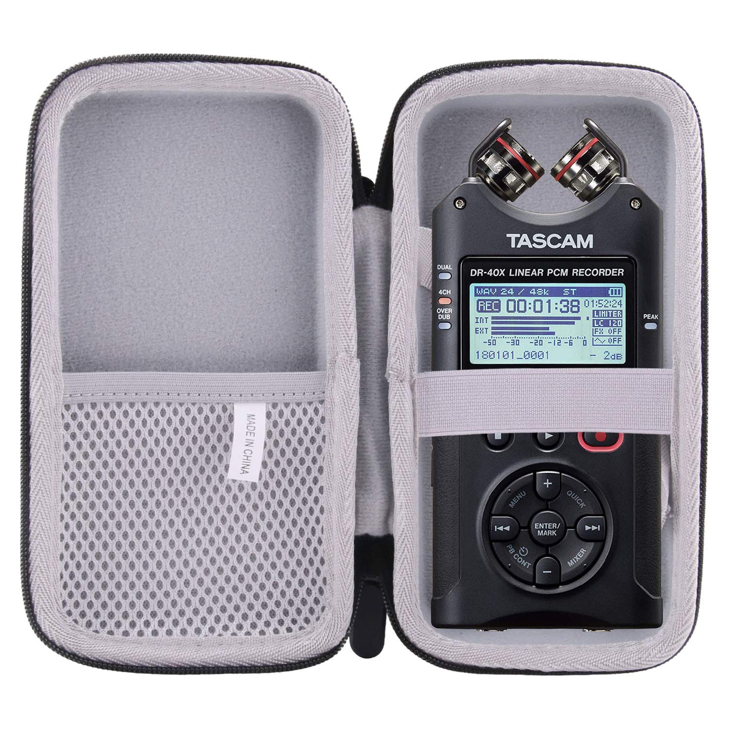 樂天商城 - 用の TASCAM ポータブルオーディオレコDR-40X 専用保護 キャリングケース 収納ケース -waiyu JP