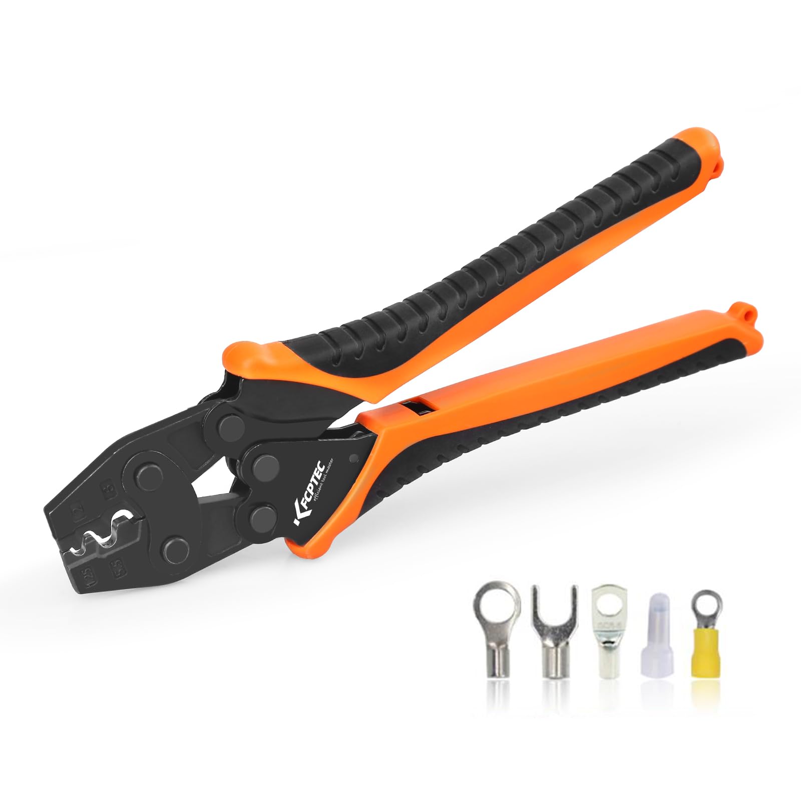 樂天商城 - KF CPTEC 圧着工具 裸圧着端子 1.25-8mm・裸端子・銅コネクタ対応、JIS準拠 KF-8MA