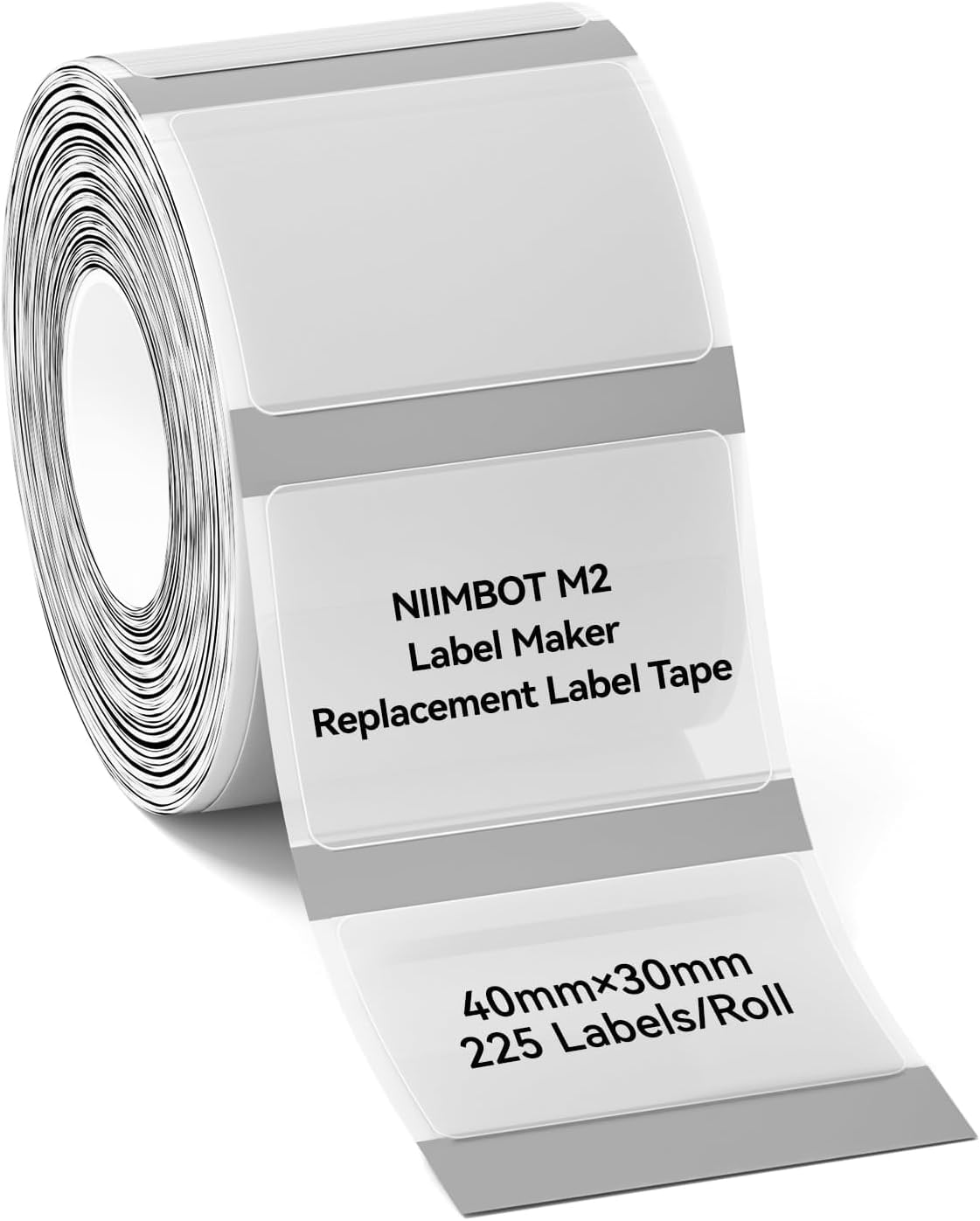 NIIMBOT M2対応 熱転写ラベル ラベルシール 8-10年長期保存可能 防水性 M2専用 整理収納/名前/手帳作り/キッチン整理に適用