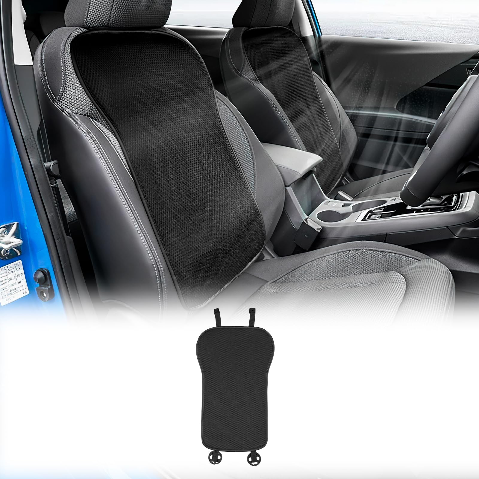 KUNGKIC スバル 3代目 クロストレック GU系 2022-2025 専用 前席背中 座席シートカバー 涼しい メッシ..