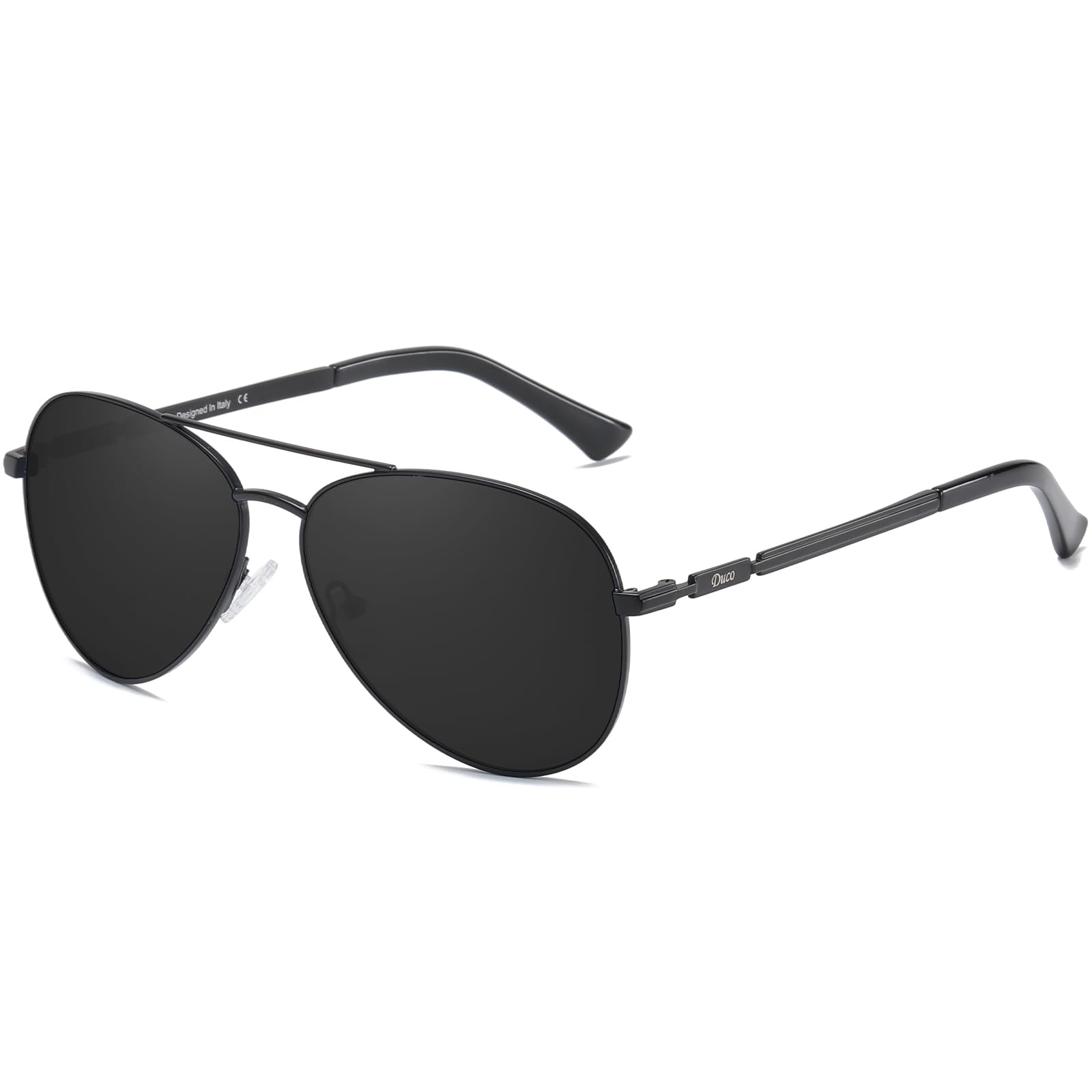 [DUCO] ���󥰥饹 ��� �и� ���󥰥饹 UV400 ���󤰤餹 ���ӥ������� �ƥ����ɥ��å� sunglasses for men �֥�å� ��� ...