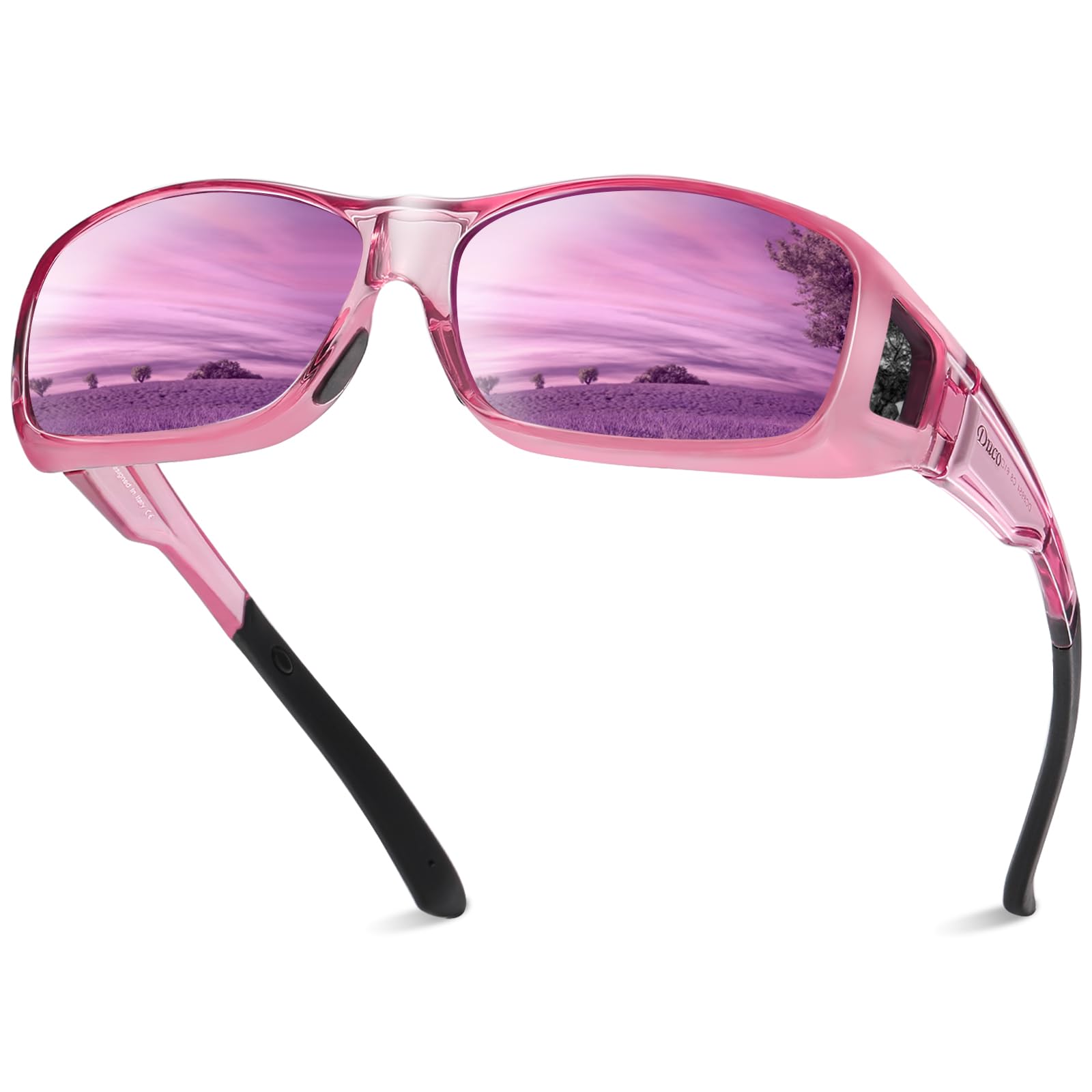 [DUCO] �ᥬ�ͤξ夫��ݤ����� �����С����󥰥饹 �᤬�� ���󤰤餹 �и���� UV400 �糰�����å� ���󥰥饹 ��� ��ǥ��������� 895...