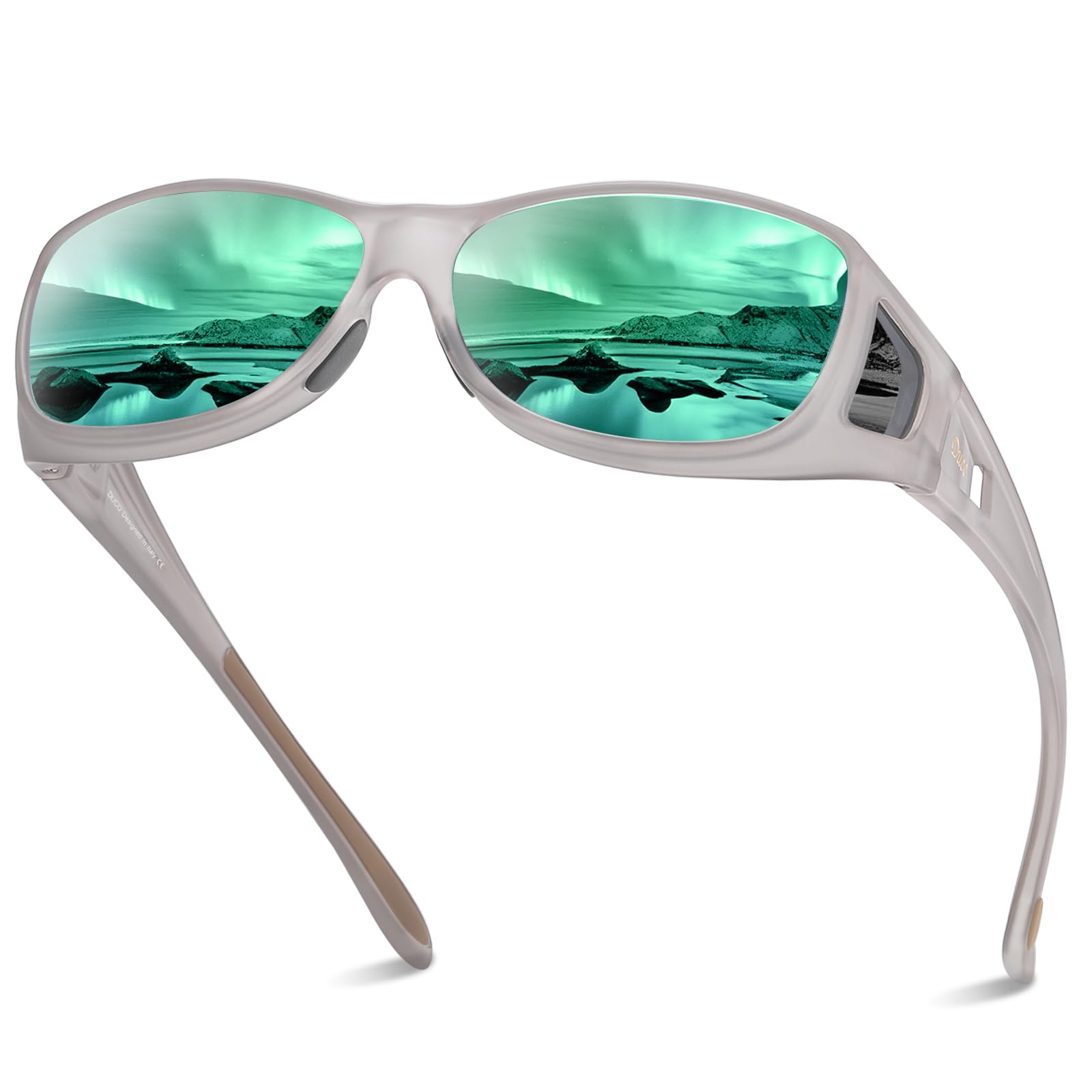 [DUCO] �ᥬ�ͤξ夫��ݤ����� �����С����󥰥饹 �᤬�� ���󤰤餹 �и���� UV400 �糰�����å� ��ʴ���󥰥饹 ��� ��ǥ��������� 8...