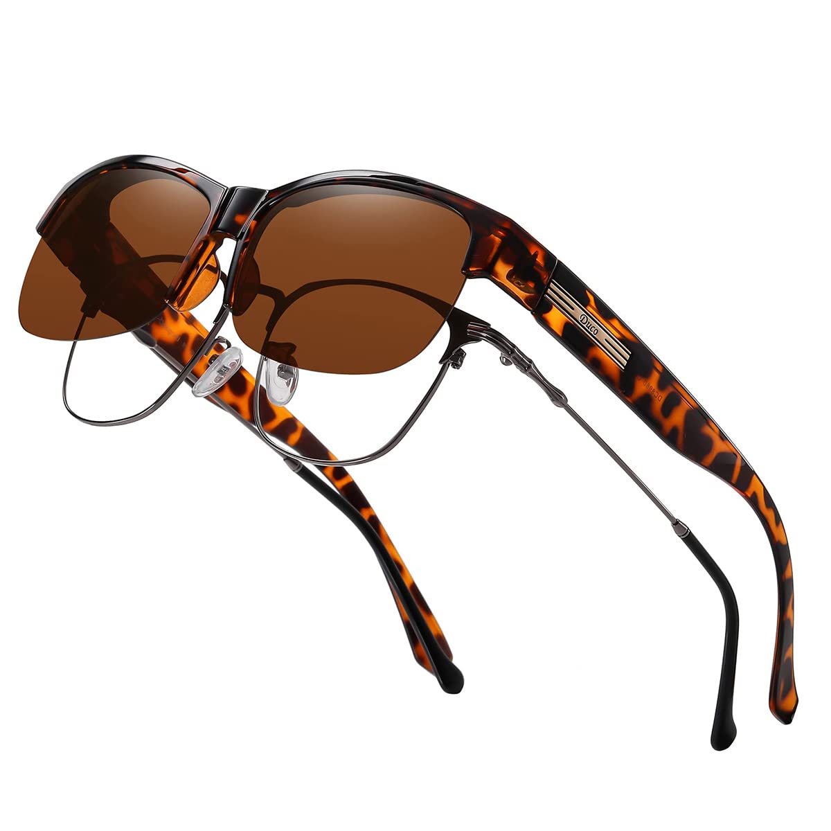 [DUCO] �ᥬ�ͤξ夫��ݤ����� �����С����󥰥饹 �᤬�� ���󤰤餹 �и���� UV400 �糰�����å� ��ʴ���󥰥饹 ��� ��ǥ��������� 8...