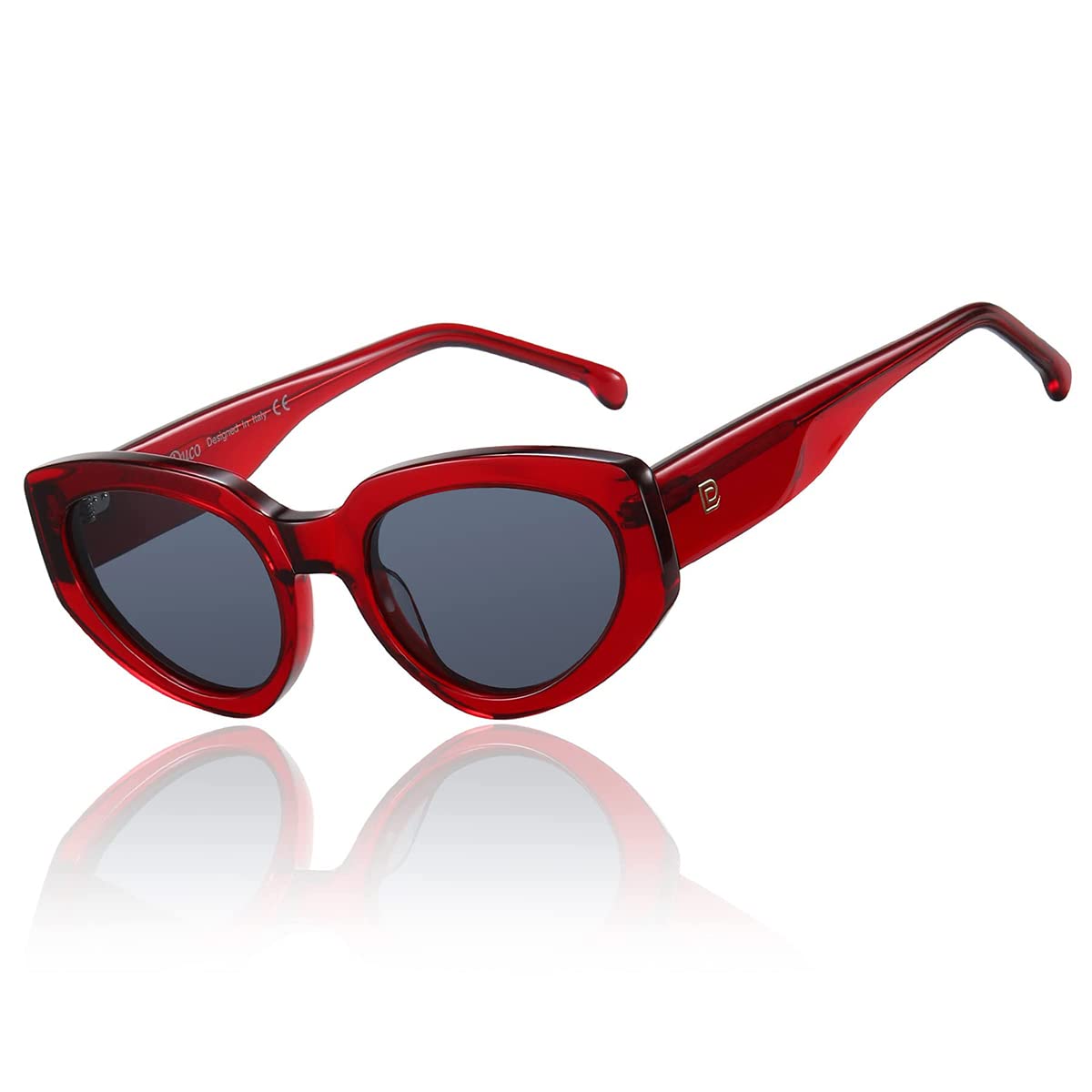 [DUCO] 󥰥饹 ǥ и  ׸ 󤰤餹 uvå uv400 sunglasses women 糰å 1103