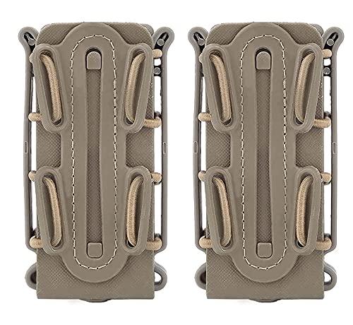 Takelablaze オープントップ Molleモール対応 9mm ピストル ハンドガン マガジンポーチ 弾倉ポーチ マグポーチ サバゲー用装備 多種の形状に...