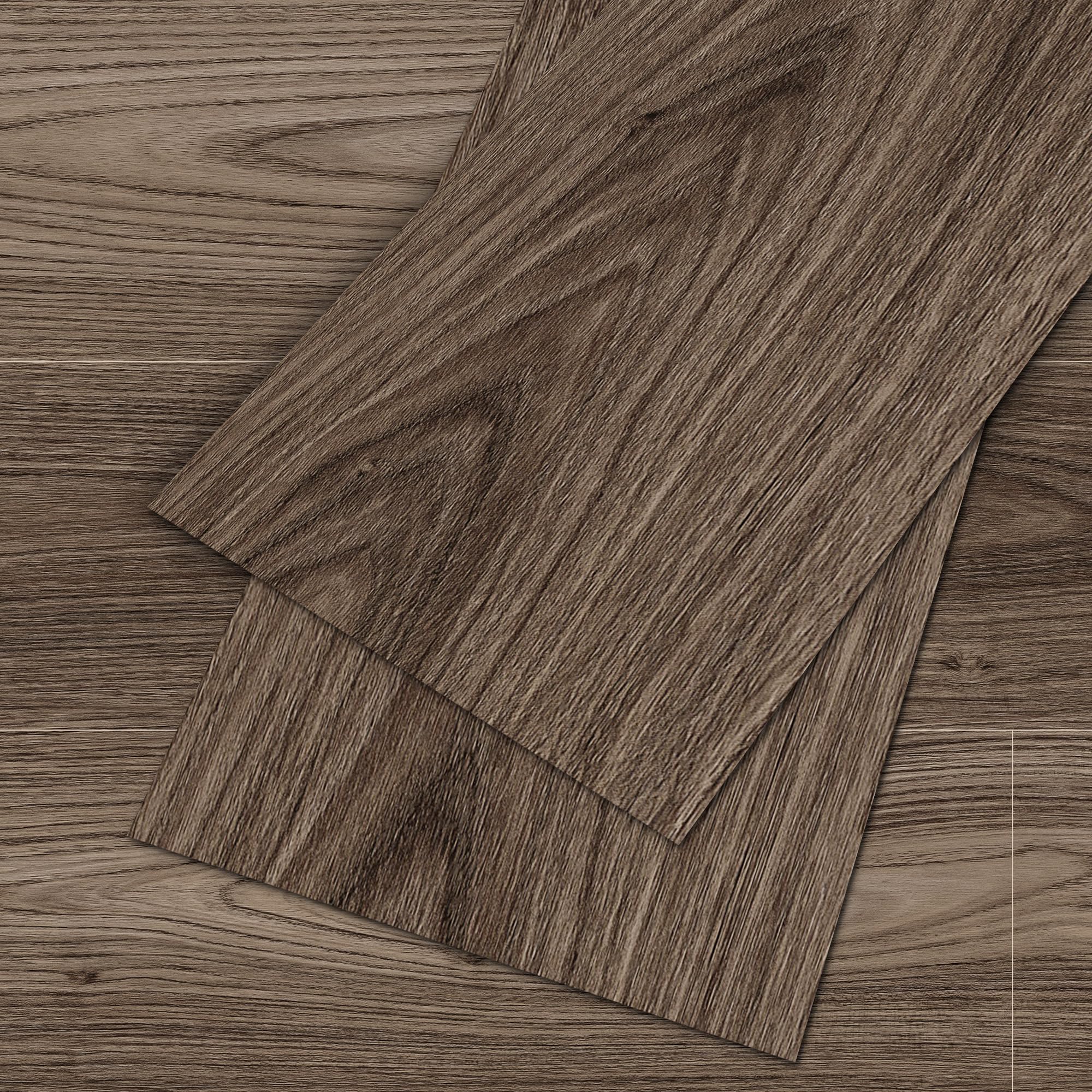 フロアタイル 置くだけ 配送込み 木目 36枚入り 約3畳 フロア シート 賃貸 防水 フローリング 床 リメイクシート 畳 店舗 トレイ用 diy 床材 （柄番号53）