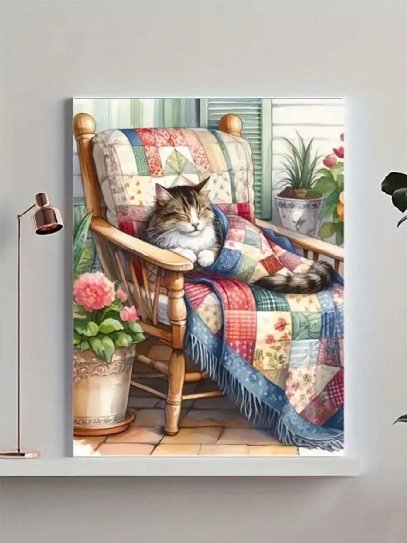 LEADINTOP ��������ɥ����� �ͳѤ��ӡ��� 30x40cm ���������ӡ��� �⥶���������� �鿴�Ը��� �Ҷ� DIY ��� ��� ���襤�� ����������...