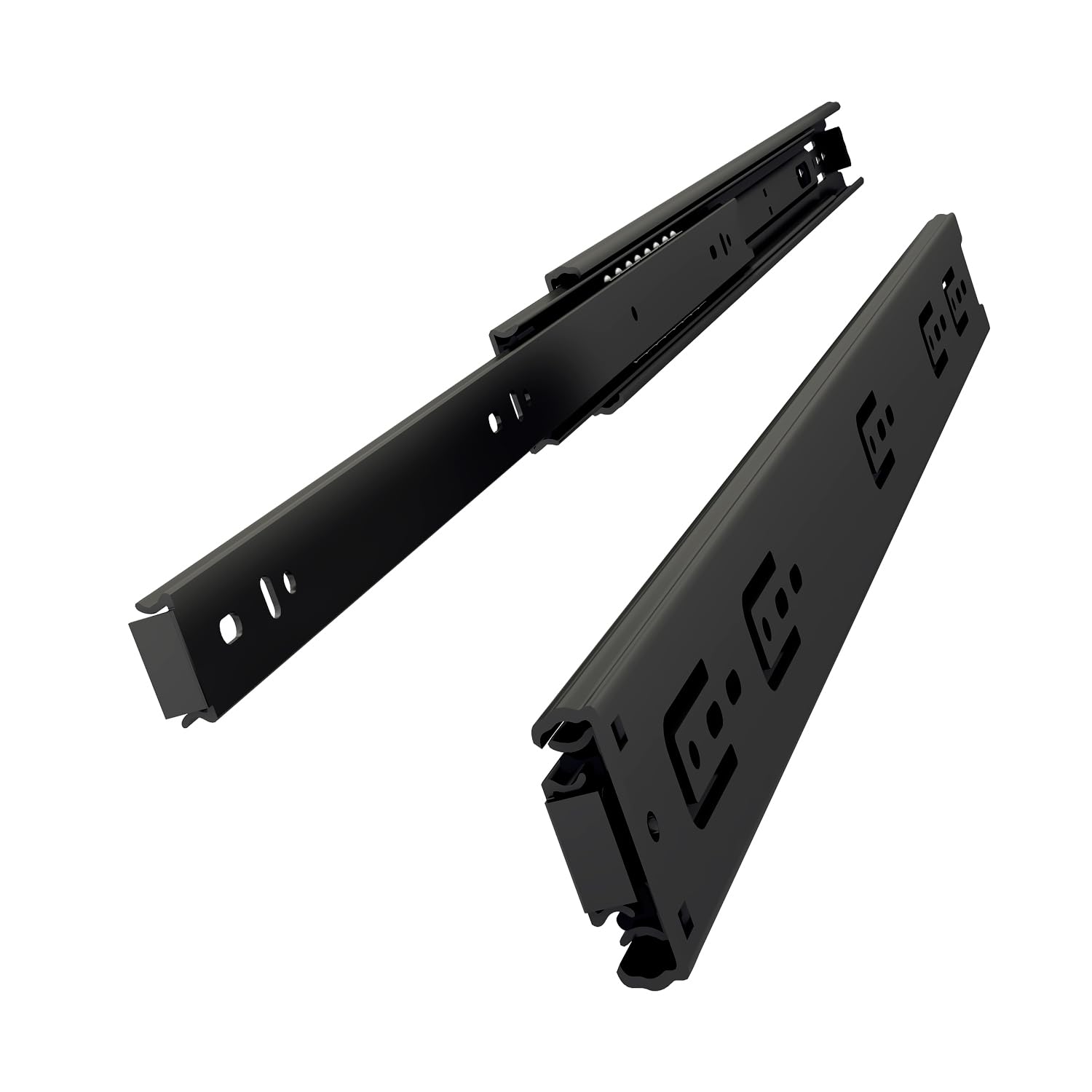 樂天商城 - VADANIA スライドレール 350mm 3段引 VA1245 diy 引き出しスライドレール 左右1セット