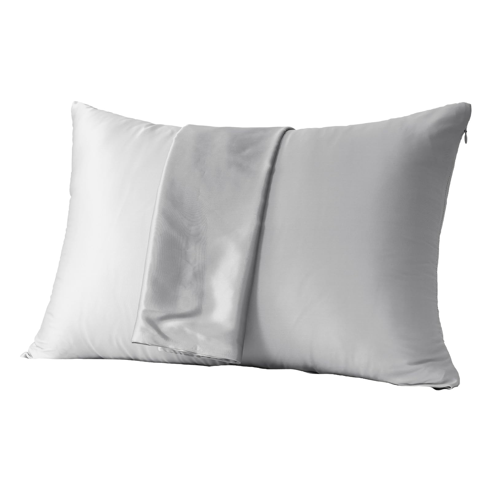 Vamcheer 枕カバー シルク 両面 19匁 高級 シルクまくらカバー ファスナー式 シルク100% ピローケース 洗える 抗菌防臭 美髪・美肌 敏感肌に優...