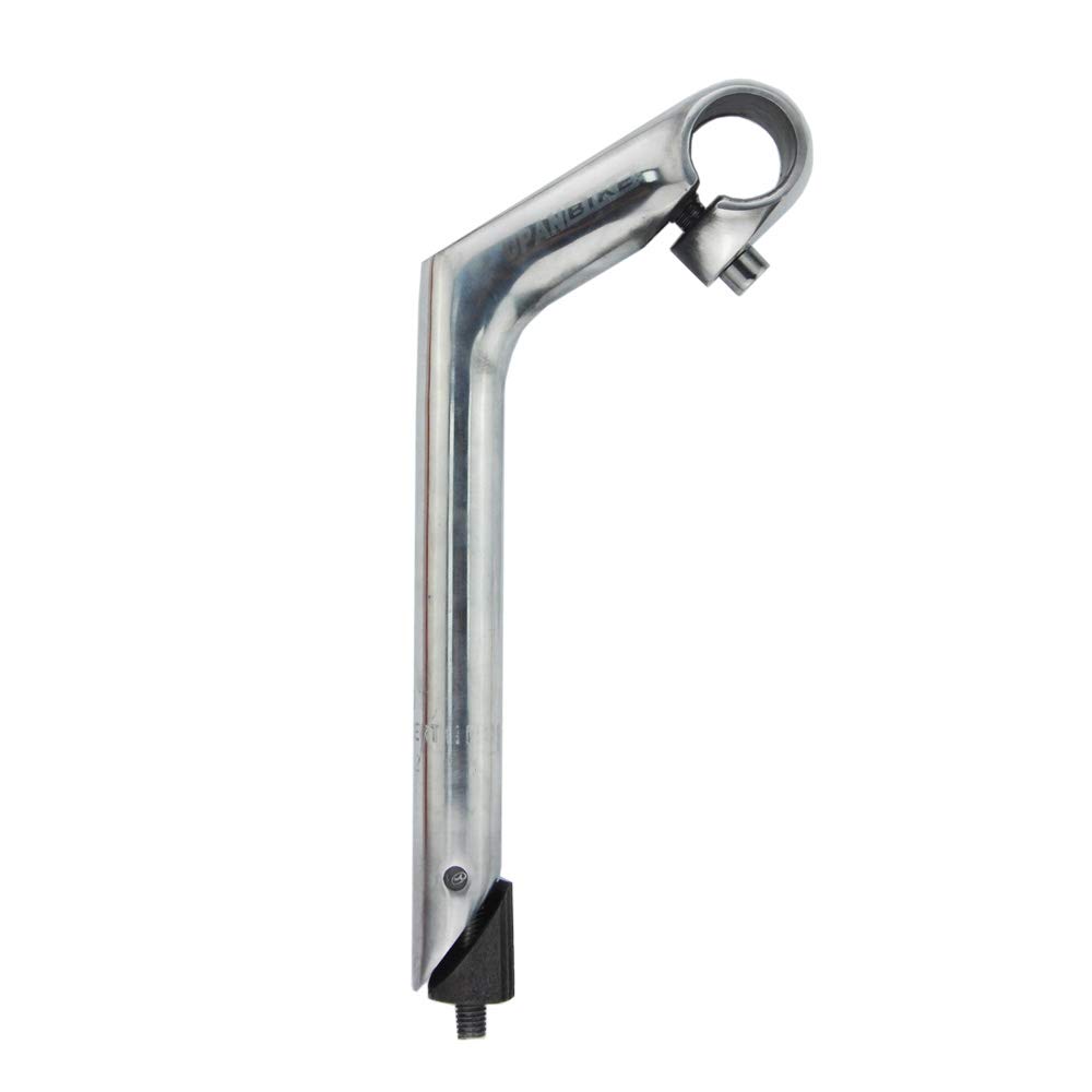 樂天商城 - UPANBIKE バイクステム 22.2mm 25.4mm アルミニウム合金 グースネック形状 40mm / 80mmステム(80mm*180mm*30°,銀)