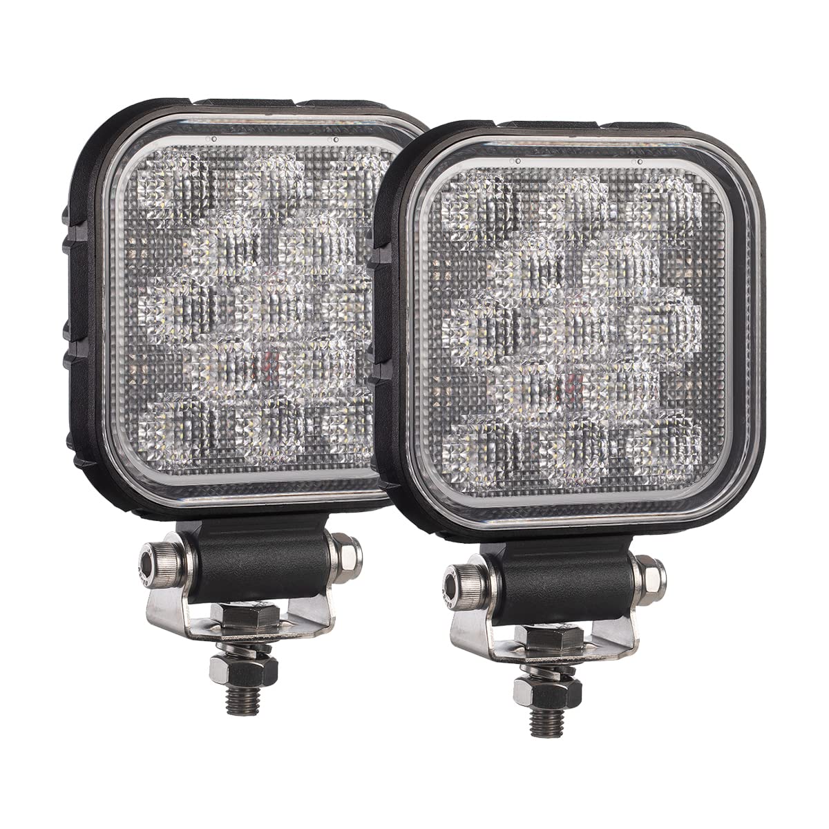 除雪機 led作業灯 直径113mm 13W 薄型 広角 車外灯 デッキライト 機械の作業灯 バックランプ 防水 トラ..