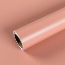 VEELIKE 壁紙シール リメイクシート シナモンピンク 40x900cm 貼るだけ壁紙 クロス のり付き 防水 カッティングシート ピンク はがせる壁紙 シ...